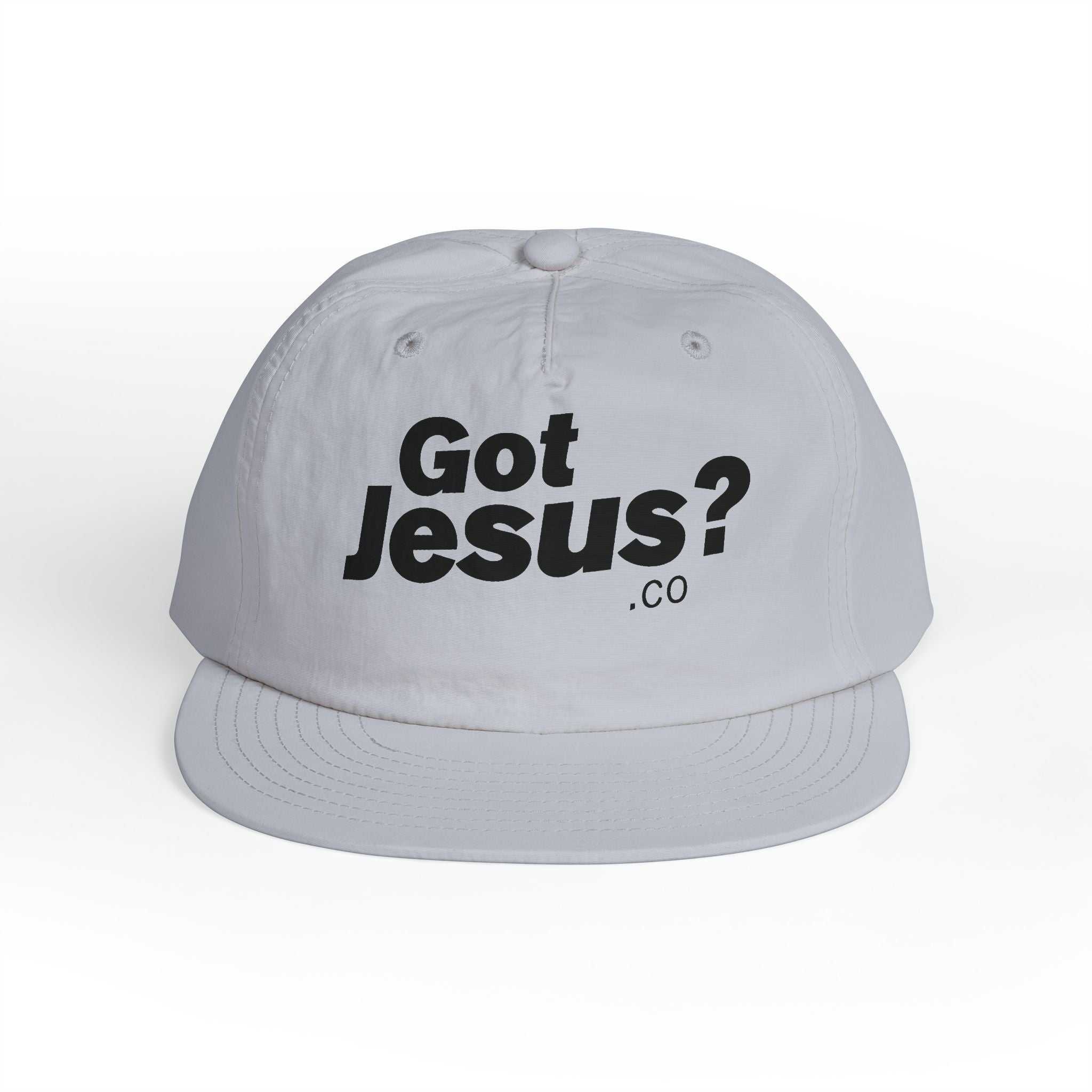 Got Jesus? Surf Cap | Faith-Based Beach Hat, Summer Accessory, Christian Gift, Cool Headwear, Beachwear