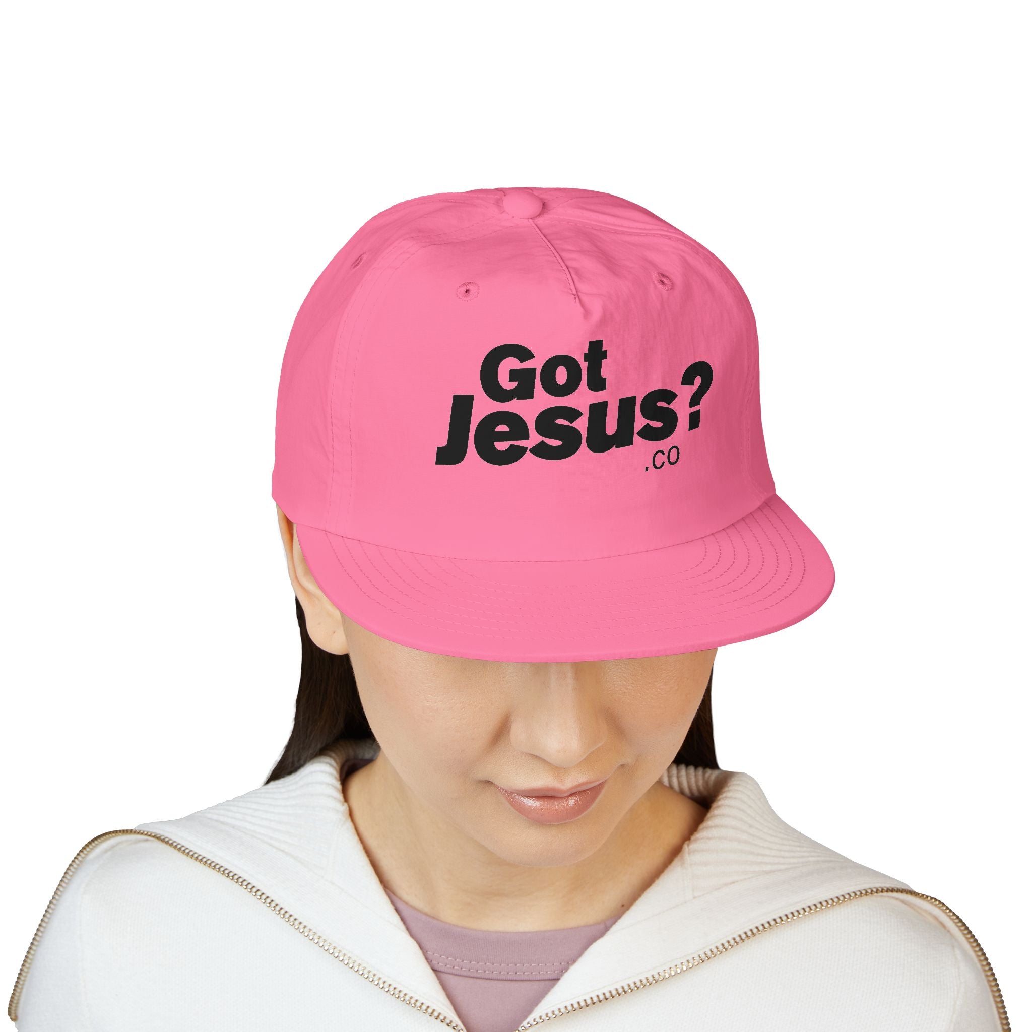 Got Jesus? Surf Cap | Faith-Based Beach Hat, Summer Accessory, Christian Gift, Cool Headwear, Beachwear