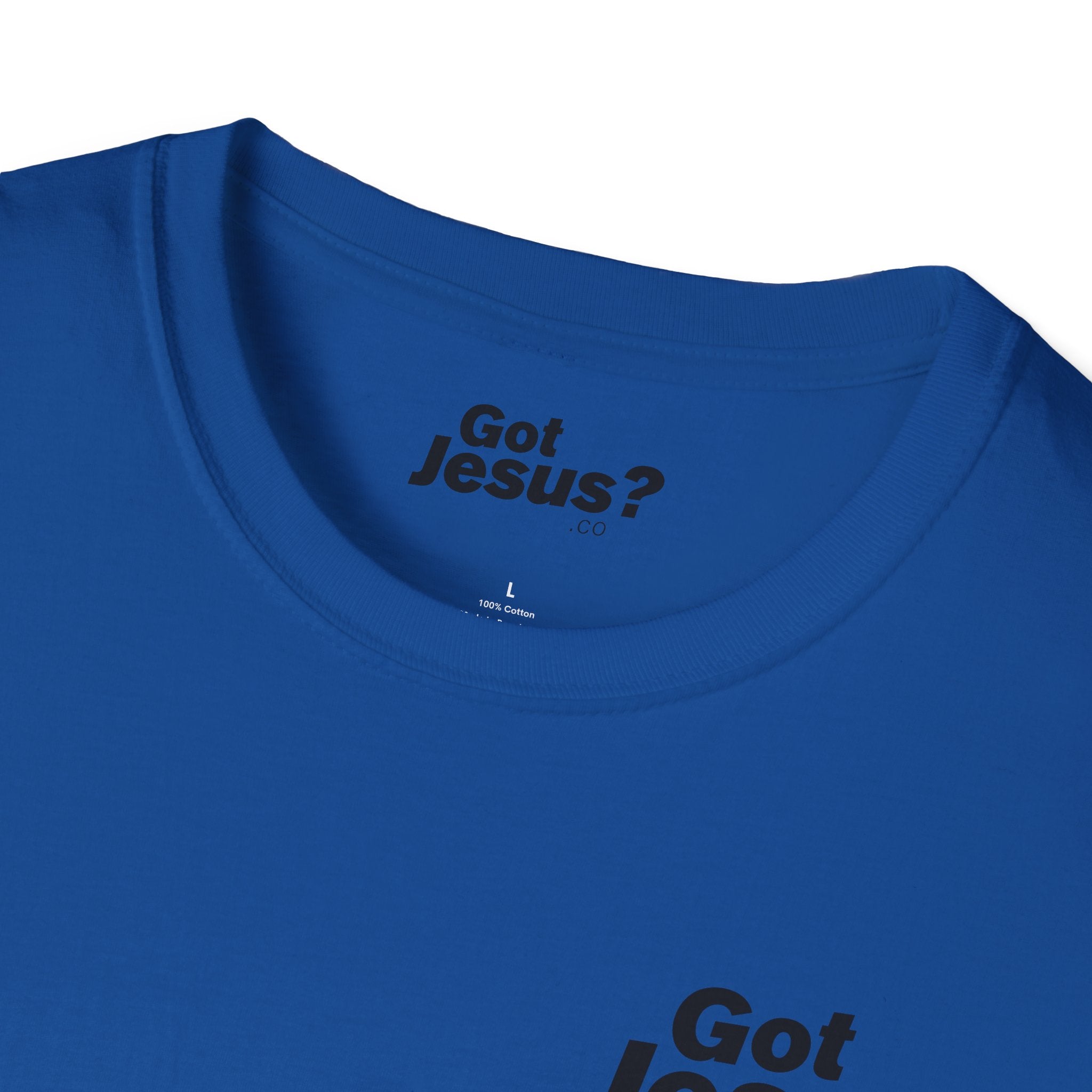 Jesus died for me, now I live for Him — 2 Corinthians 5:15 - Unisex Softstyle T-Shirt