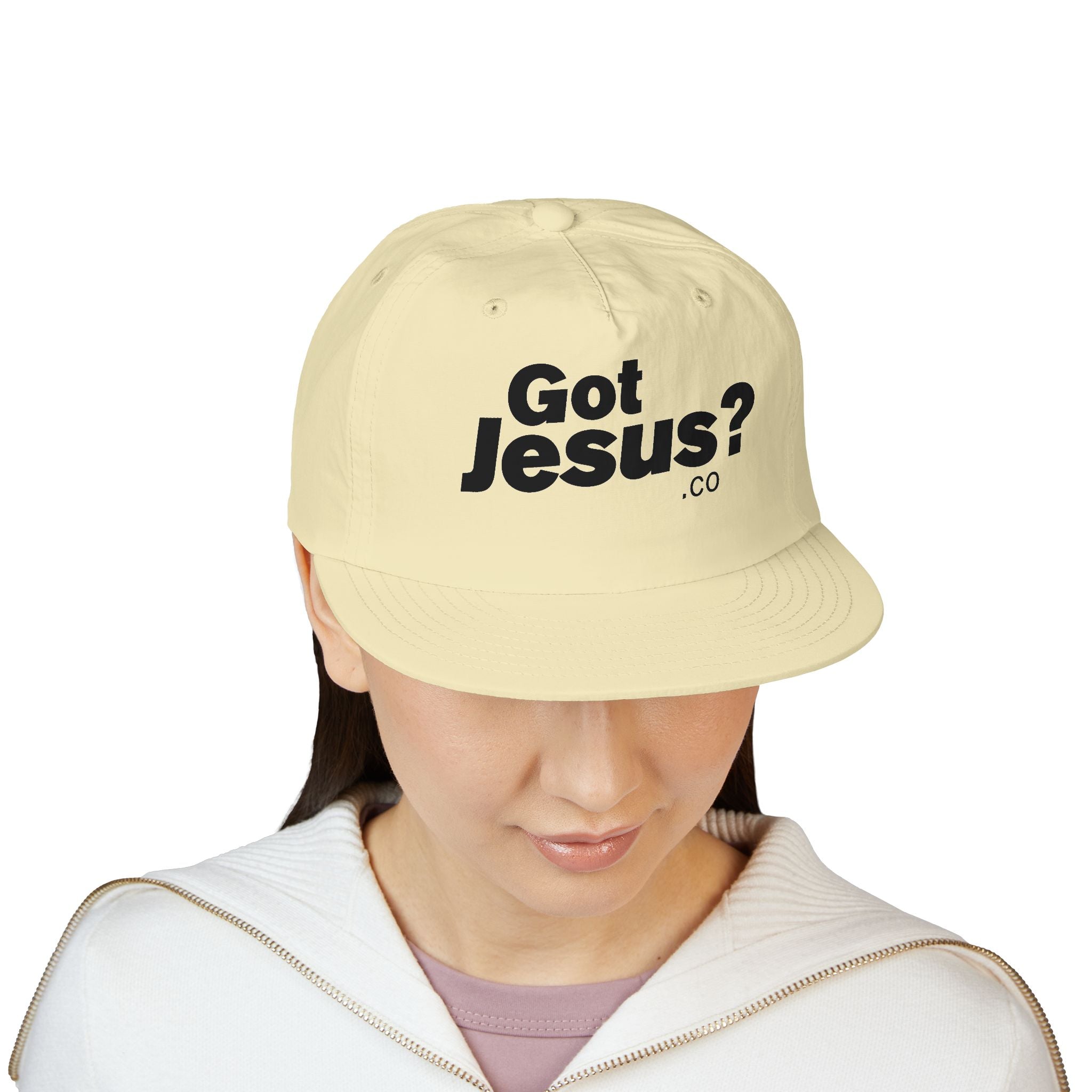 Got Jesus? Surf Cap | Faith-Based Beach Hat, Summer Accessory, Christian Gift, Cool Headwear, Beachwear