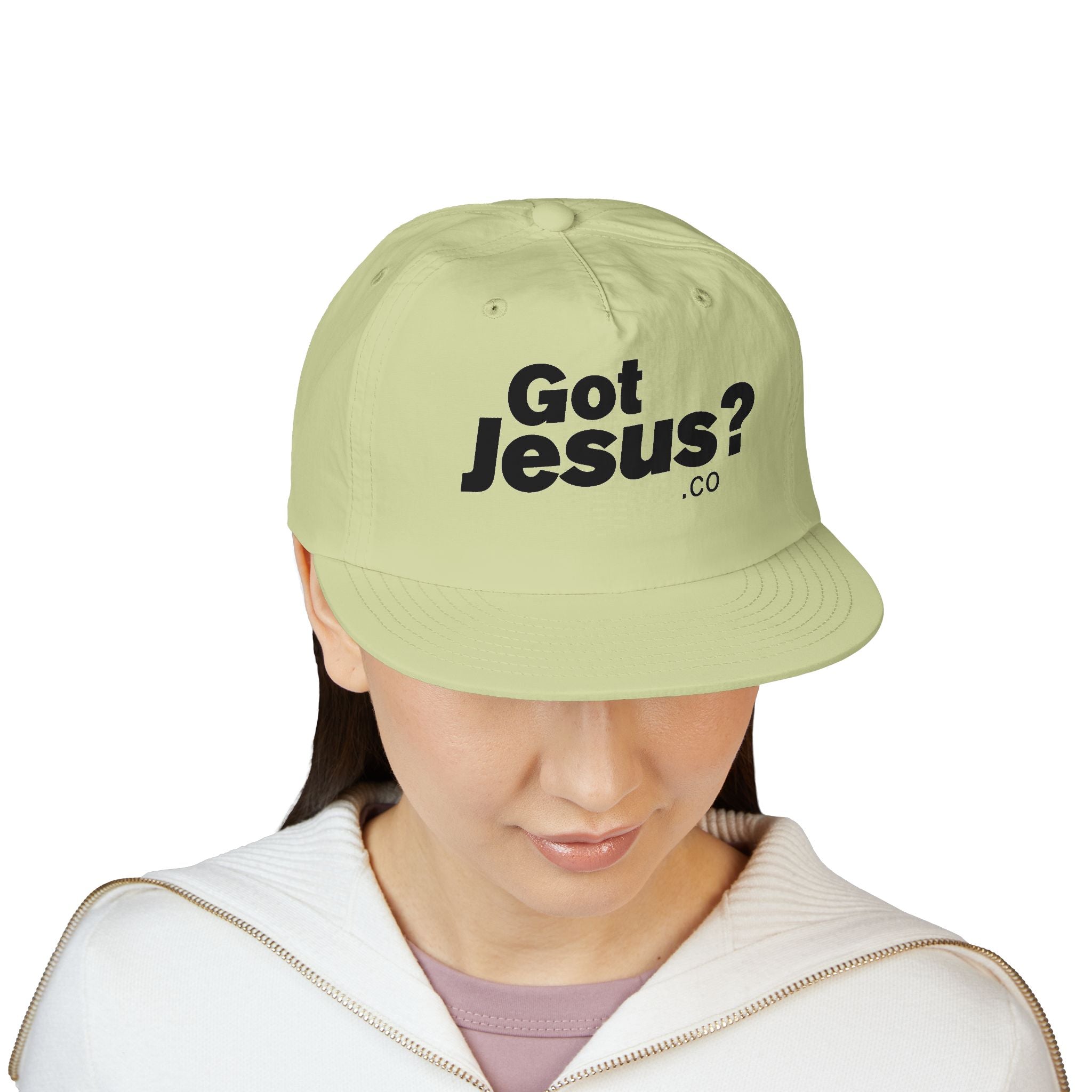 Got Jesus? Surf Cap | Faith-Based Beach Hat, Summer Accessory, Christian Gift, Cool Headwear, Beachwear