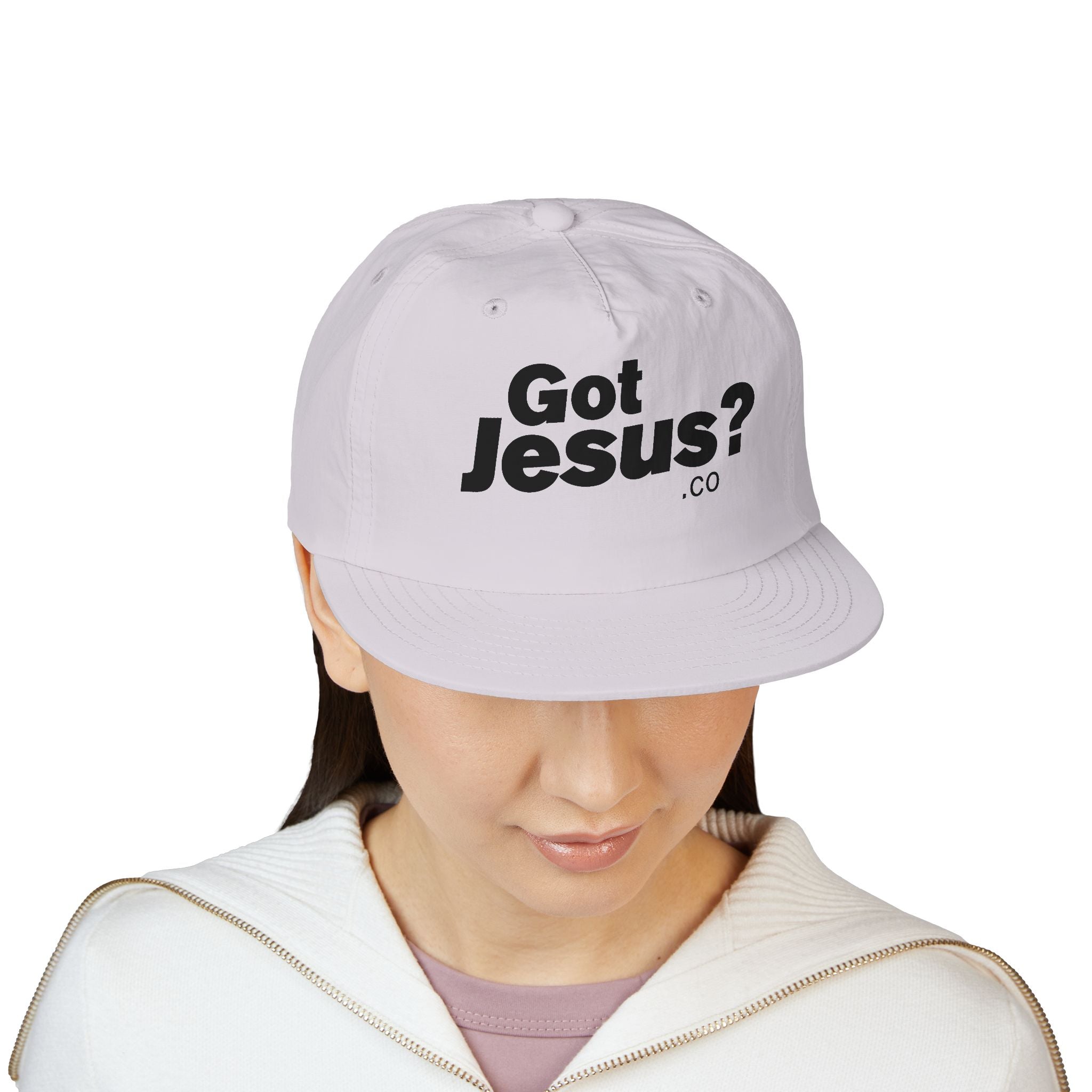 Got Jesus? Surf Cap | Faith-Based Beach Hat, Summer Accessory, Christian Gift, Cool Headwear, Beachwear