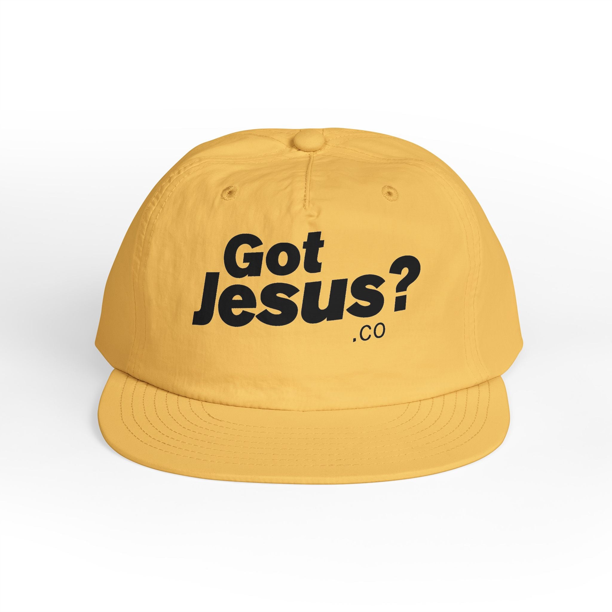 Got Jesus? Surf Cap | Faith-Based Beach Hat, Summer Accessory, Christian Gift, Cool Headwear, Beachwear
