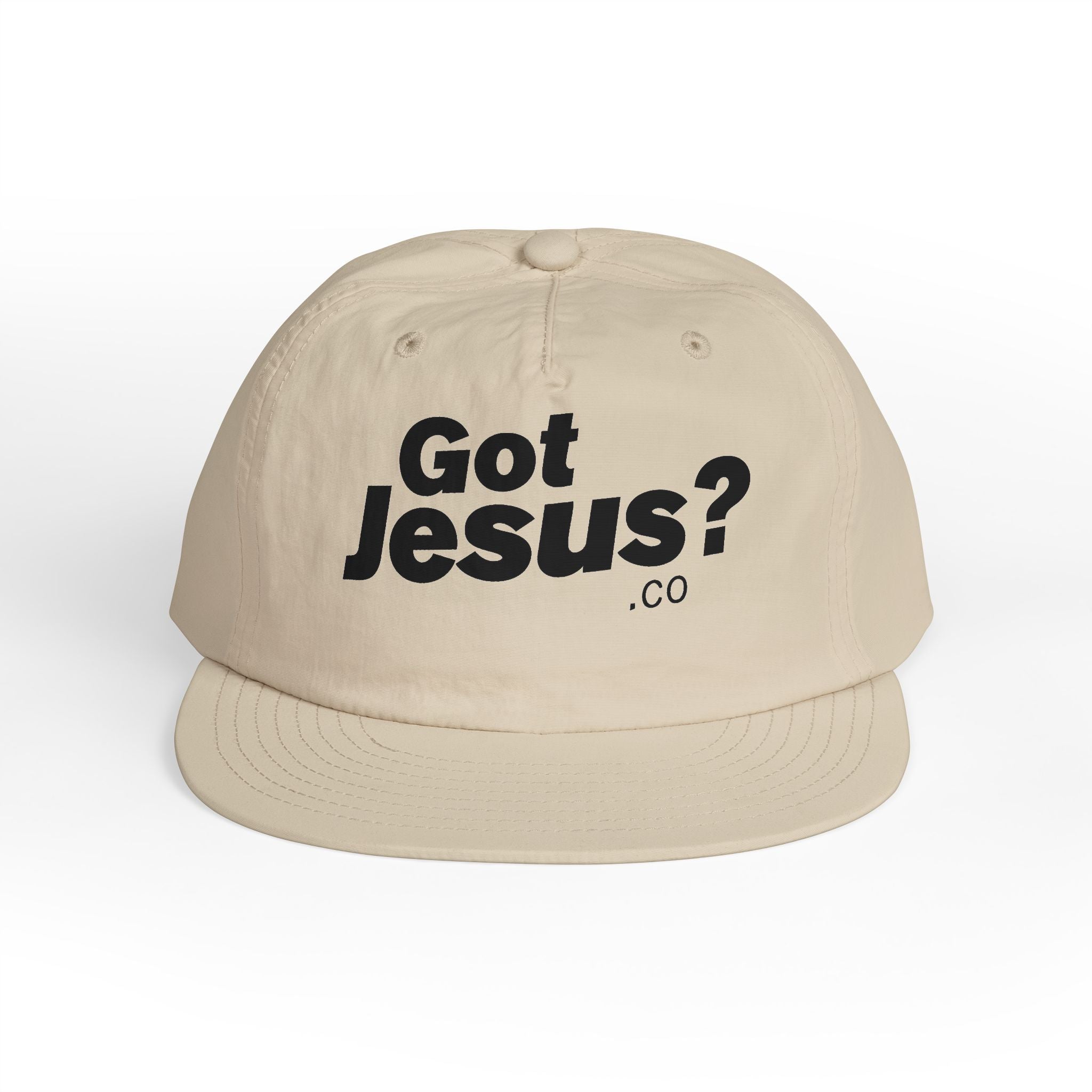 Got Jesus? Surf Cap | Faith-Based Beach Hat, Summer Accessory, Christian Gift, Cool Headwear, Beachwear