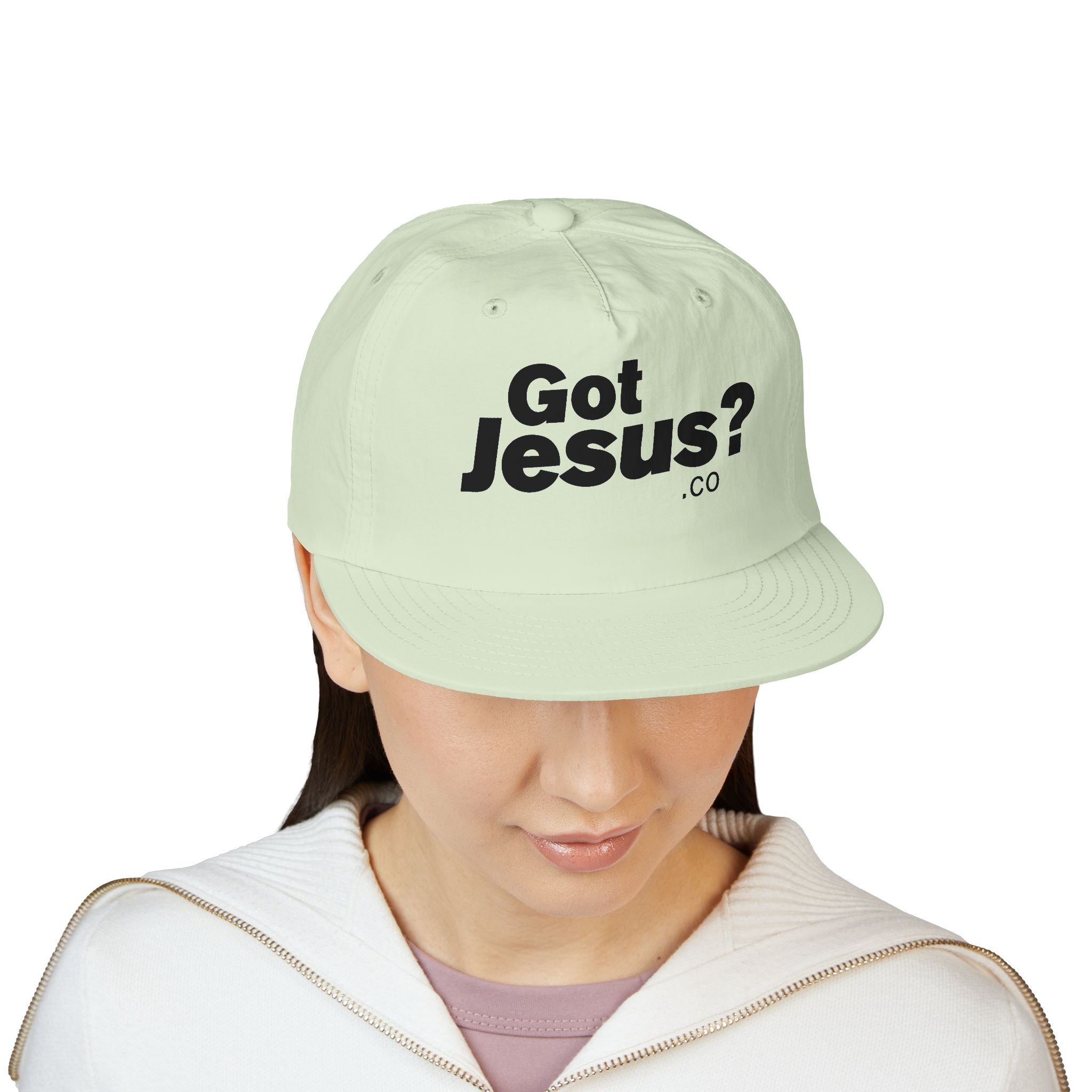 Got Jesus? Surf Cap | Faith-Based Beach Hat, Summer Accessory, Christian Gift, Cool Headwear, Beachwear