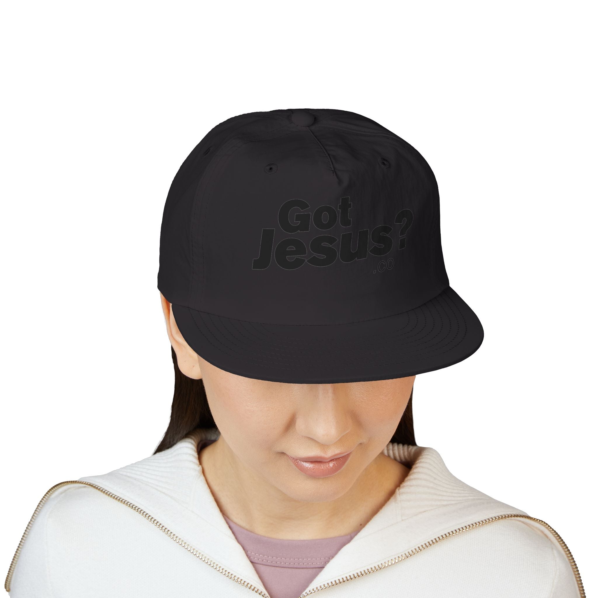 Got Jesus? Surf Cap | Faith-Based Beach Hat, Summer Accessory, Christian Gift, Cool Headwear, Beachwear