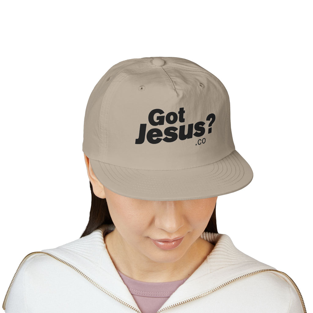 Got Jesus? Surf Cap | Faith-Based Beach Hat, Summer Accessory, Christian Gift, Cool Headwear, Beachwear