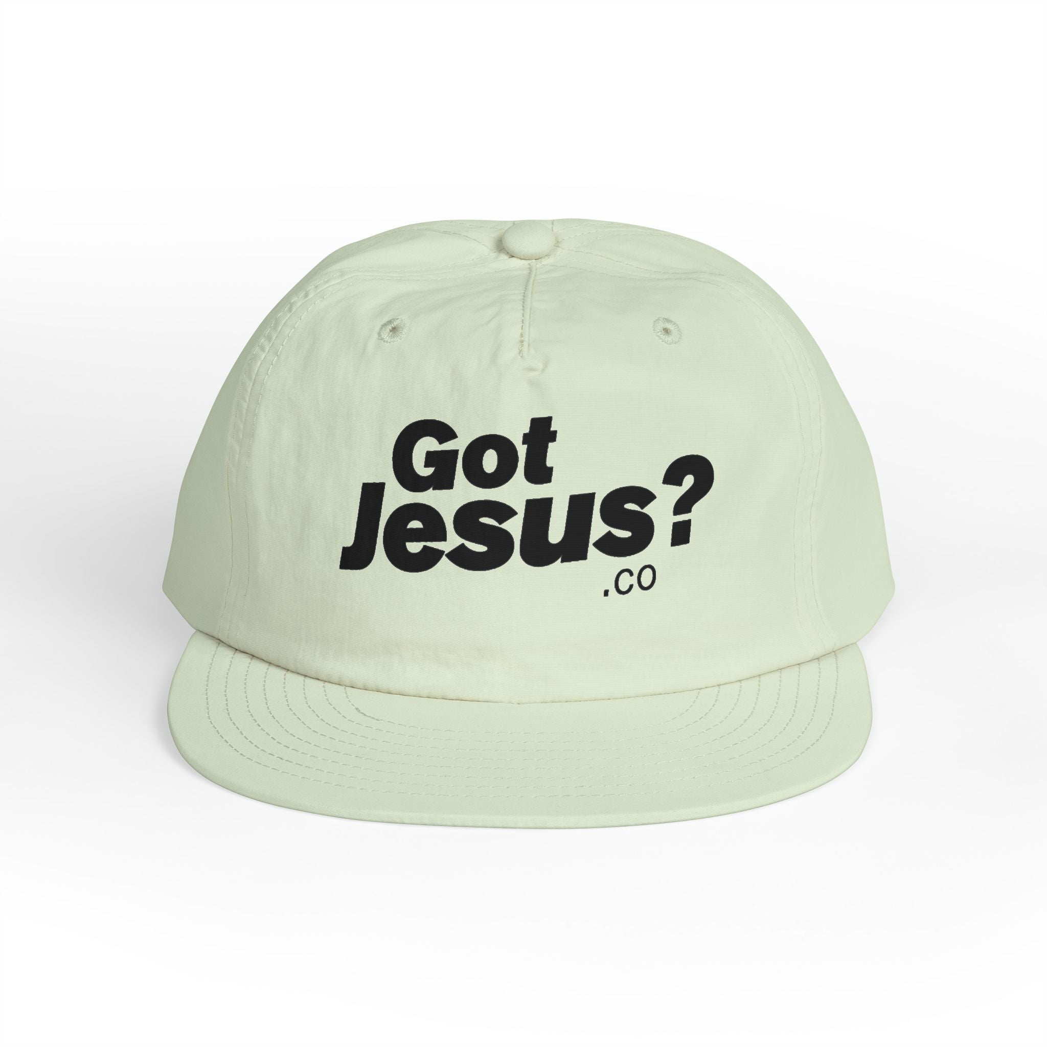 Got Jesus? Surf Cap | Faith-Based Beach Hat, Summer Accessory, Christian Gift, Cool Headwear, Beachwear