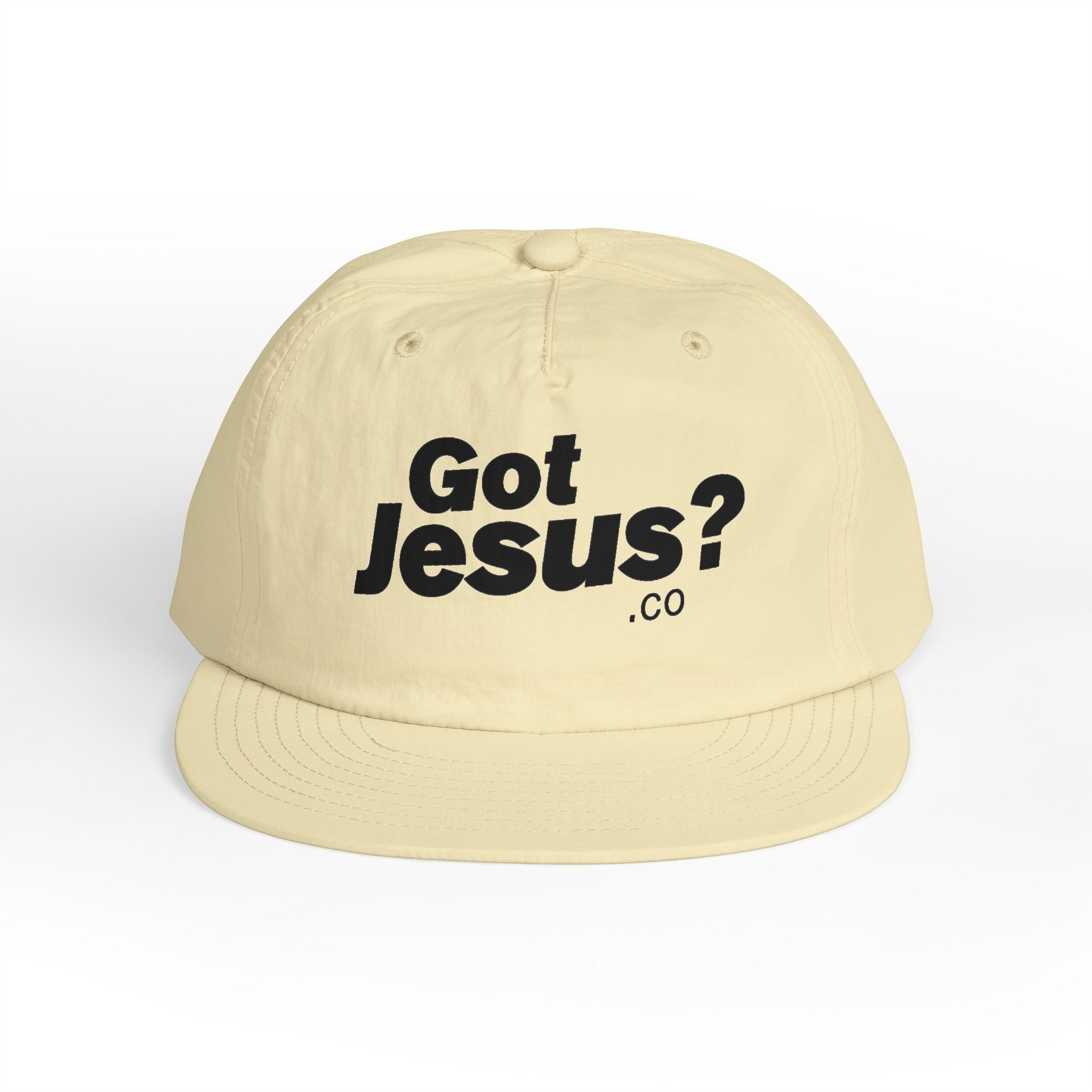 Got Jesus? Surf Cap | Faith-Based Beach Hat, Summer Accessory, Christian Gift, Cool Headwear, Beachwear