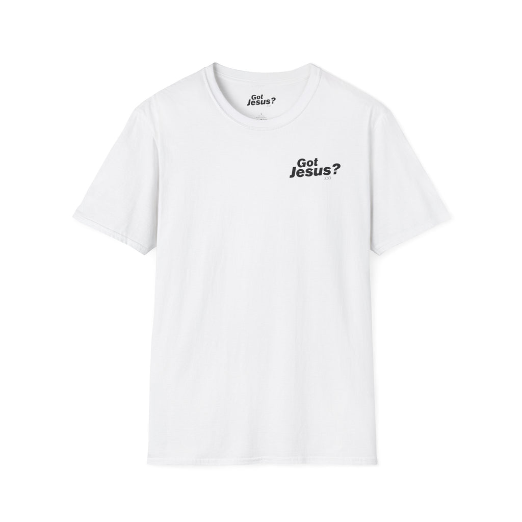 Christian T-Shirt — "Got Jesus?" Front & "Love Like Jesus Loved" Back Scripture Tee