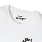 I was lost, but now I’m found — Luke 19:10 - Unisex Softstyle T-Shirt - Got Jesus?