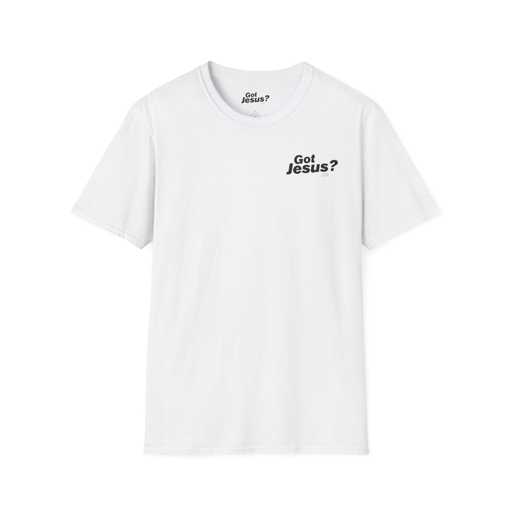 Our World Needs Jesus T-Shirt — "Got Jesus?" Front Christian Tee