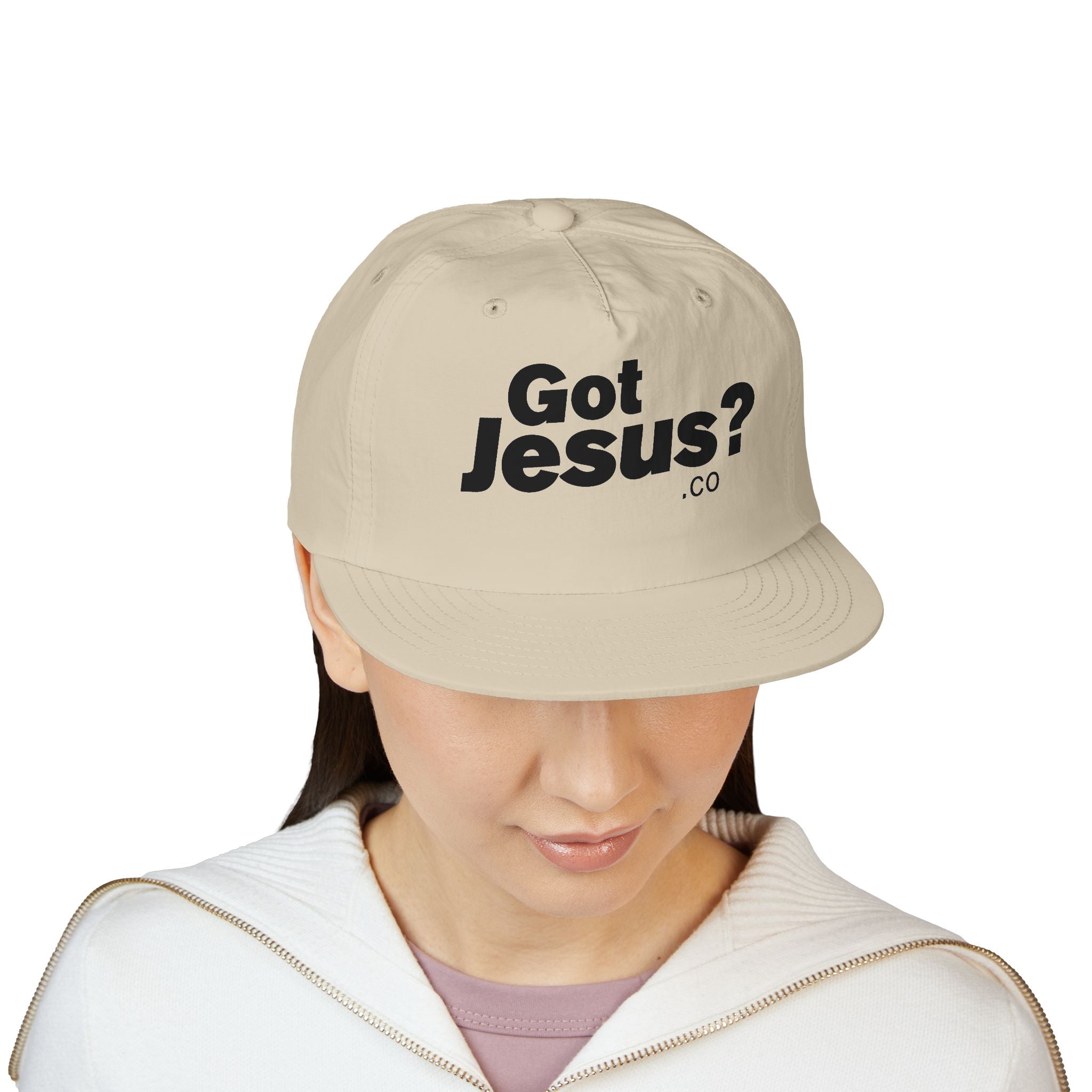 Got Jesus? Surf Cap | Faith-Based Beach Hat, Summer Accessory, Christian Gift, Cool Headwear, Beachwear