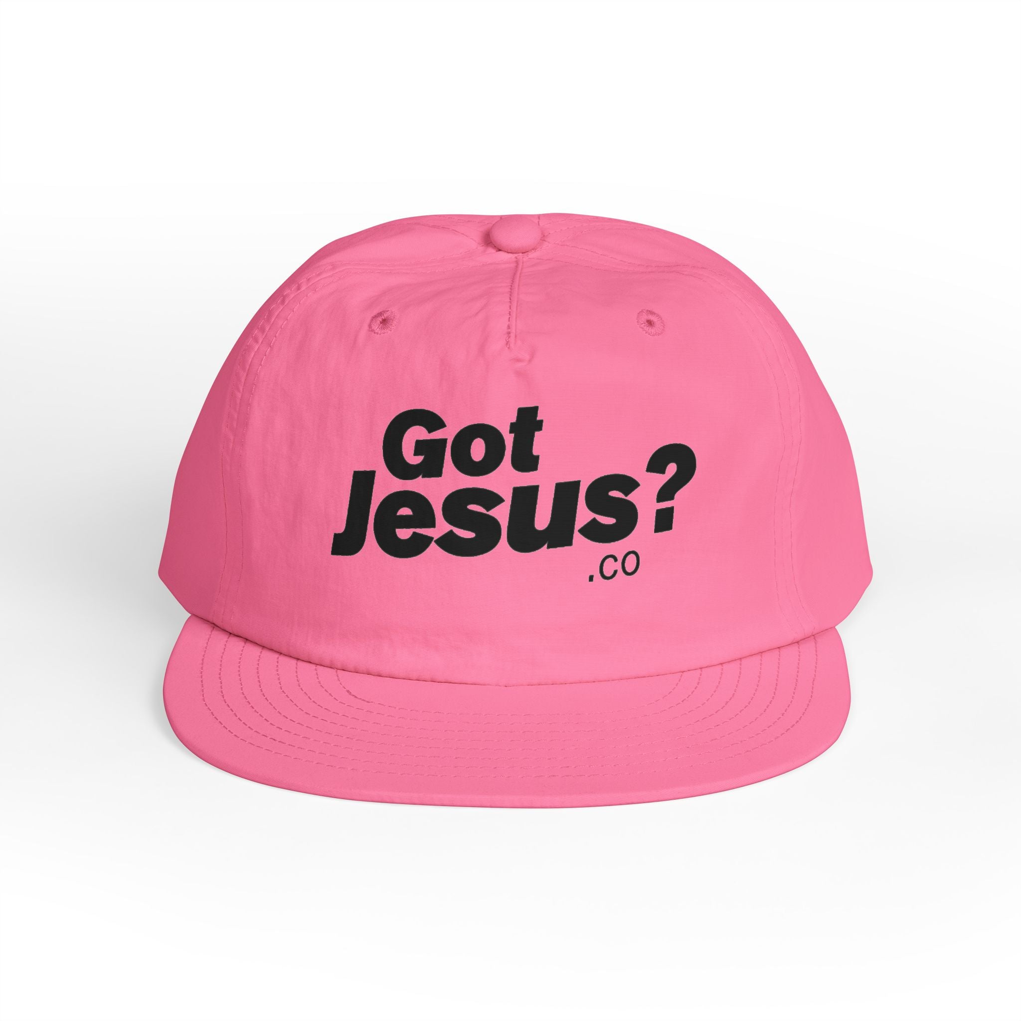Got Jesus? Surf Cap | Faith-Based Beach Hat, Summer Accessory, Christian Gift, Cool Headwear, Beachwear