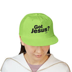 Got Jesus? Surf Cap | Faith-Based Beach Hat, Summer Accessory, Christian Gift, Cool Headwear, Beachwear