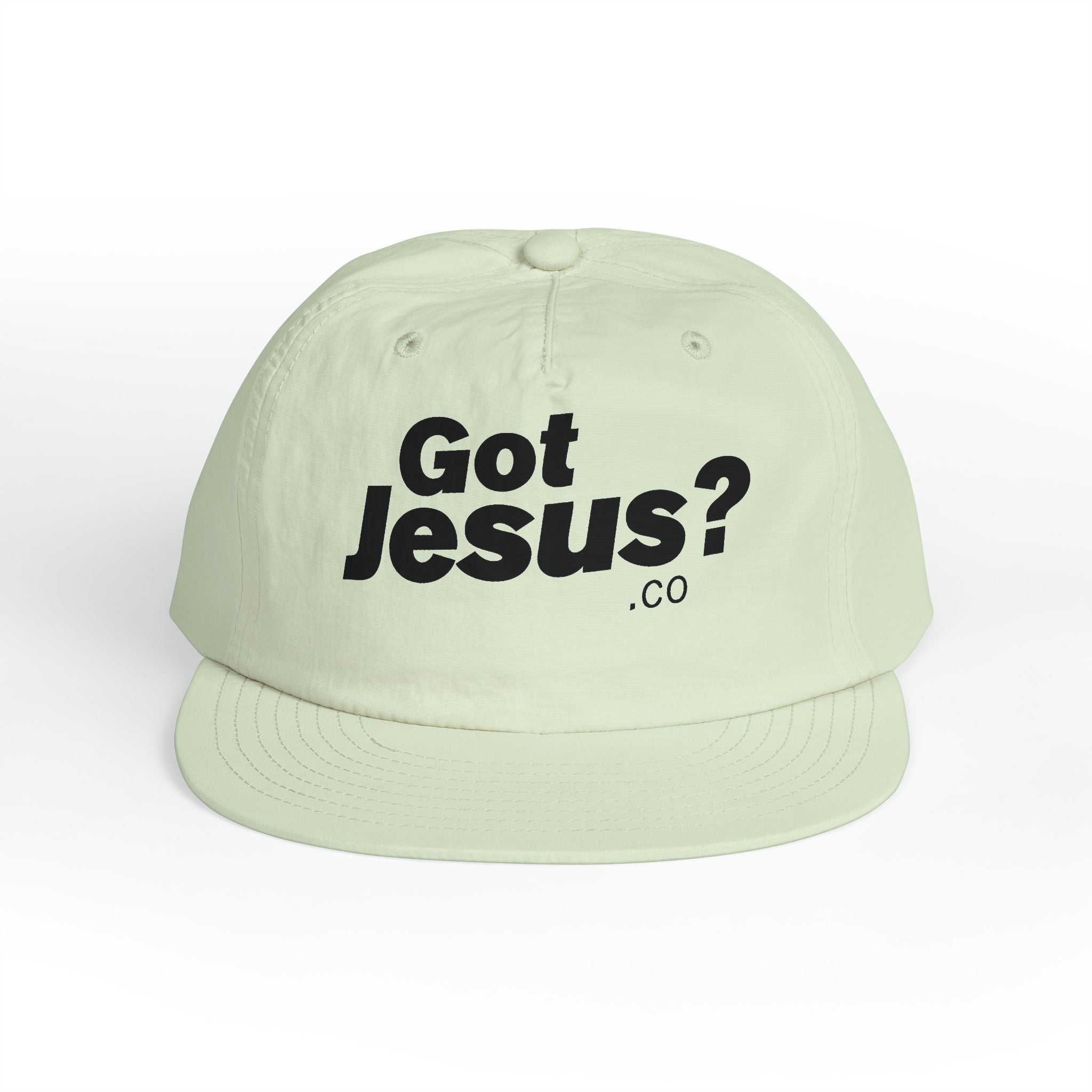 Got Jesus? Surf Cap | Faith-Based Beach Hat, Summer Accessory, Christian Gift, Cool Headwear, Beachwear
