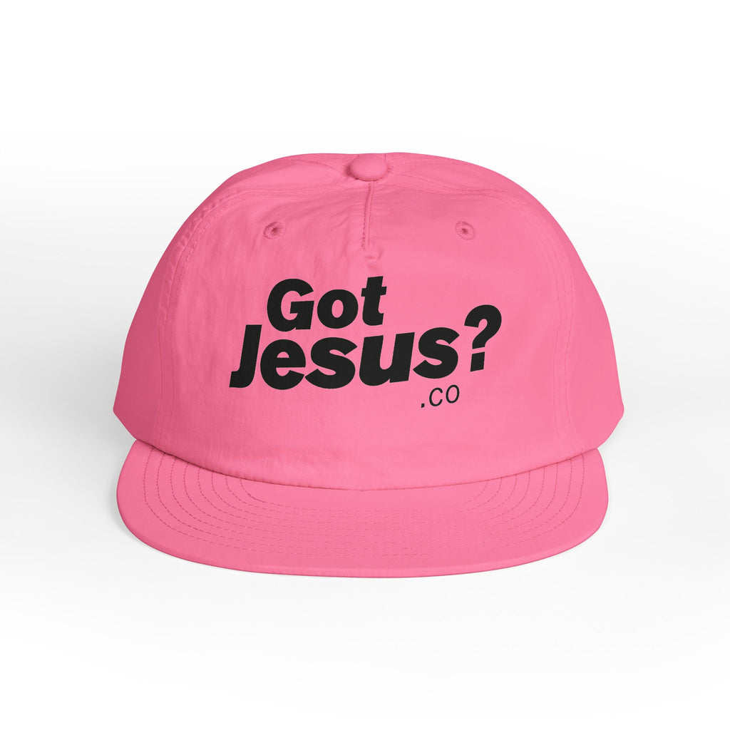 Got Jesus? Surf Cap | Faith-Based Beach Hat, Summer Accessory, Christian Gift, Cool Headwear, Beachwear