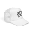Prayer Works Trucker Hat — Inspirational Religious Foam Cap