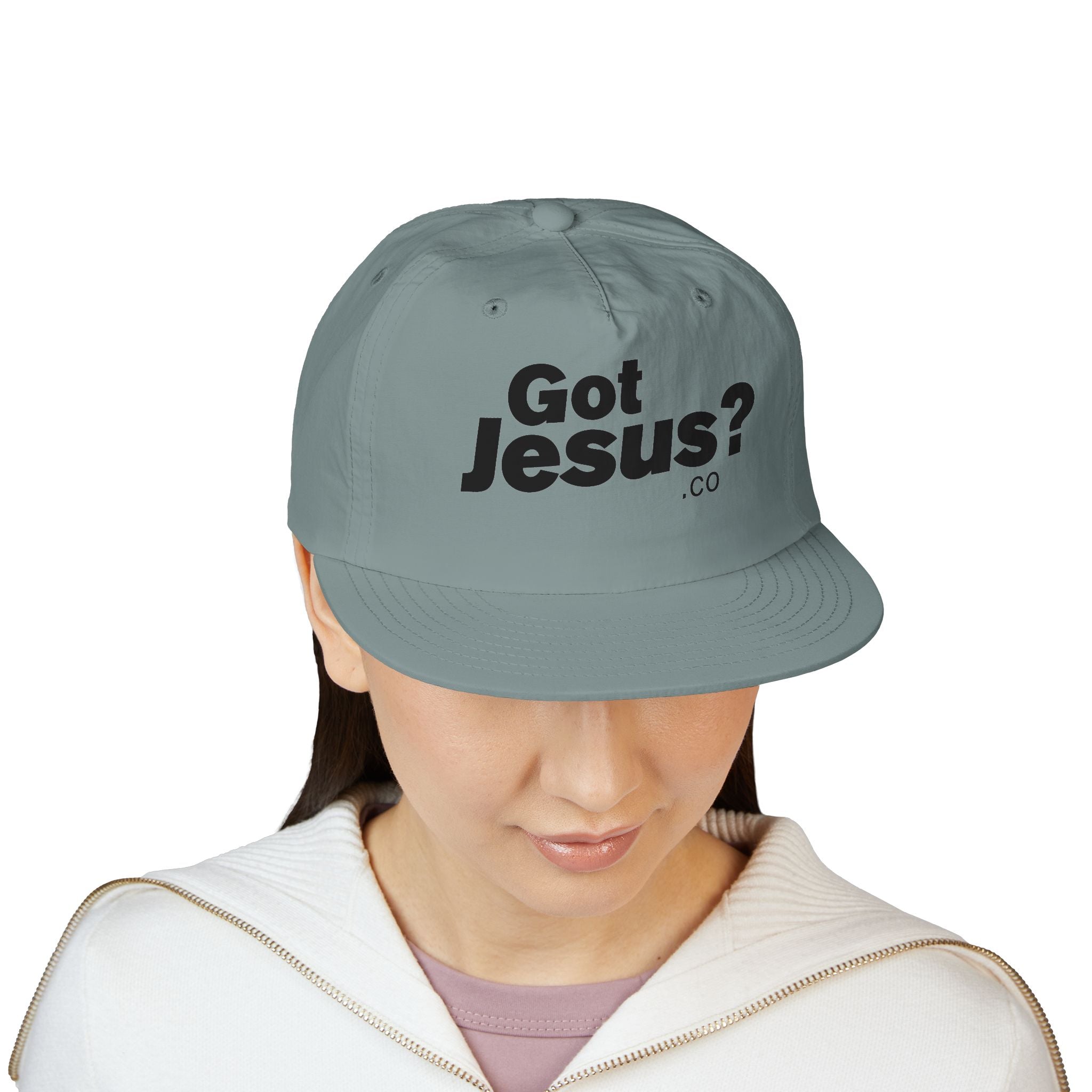 Got Jesus? Surf Cap | Faith-Based Beach Hat, Summer Accessory, Christian Gift, Cool Headwear, Beachwear