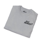 I was lost, but now I’m found — Luke 19:10 - Unisex Softstyle T-Shirt - Got Jesus?