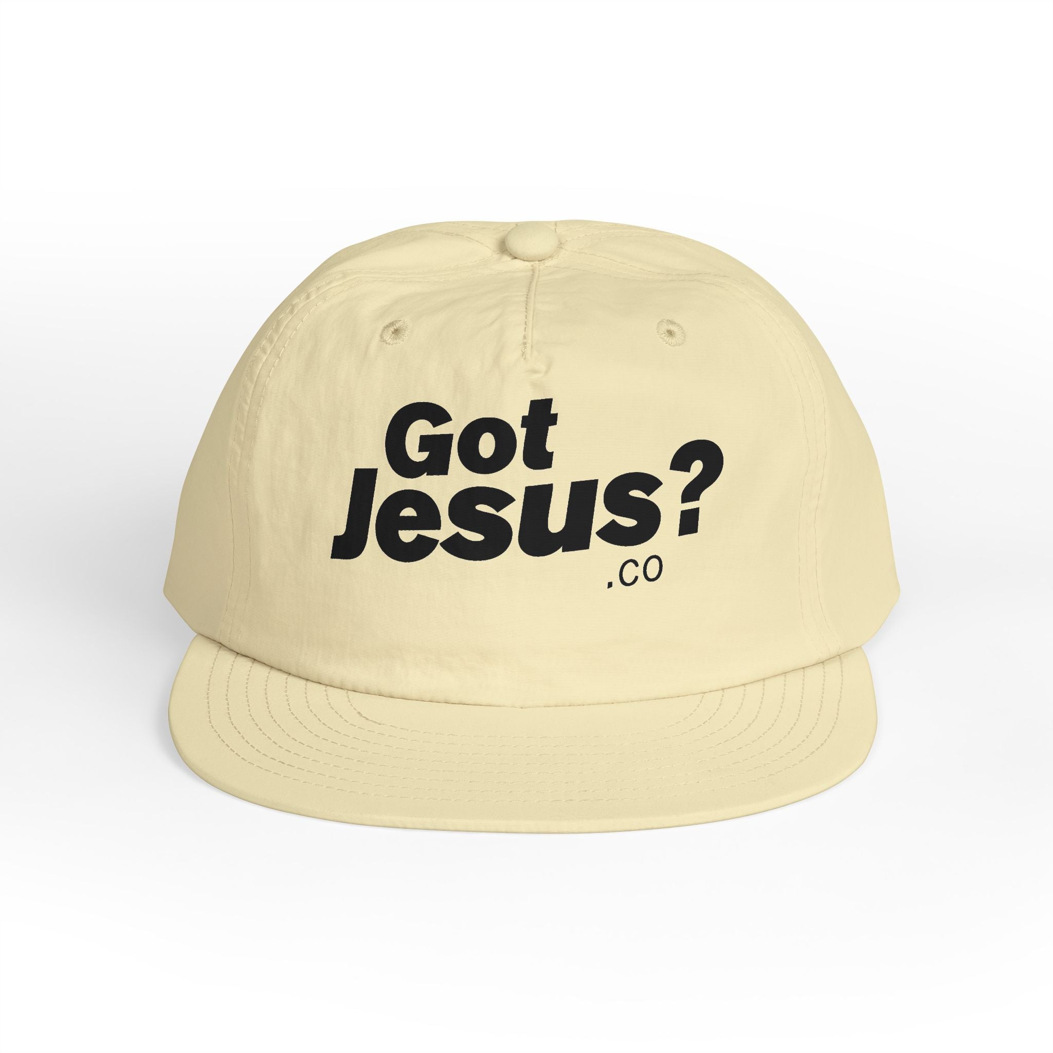 Got Jesus? Surf Cap | Faith-Based Beach Hat, Summer Accessory, Christian Gift, Cool Headwear, Beachwear