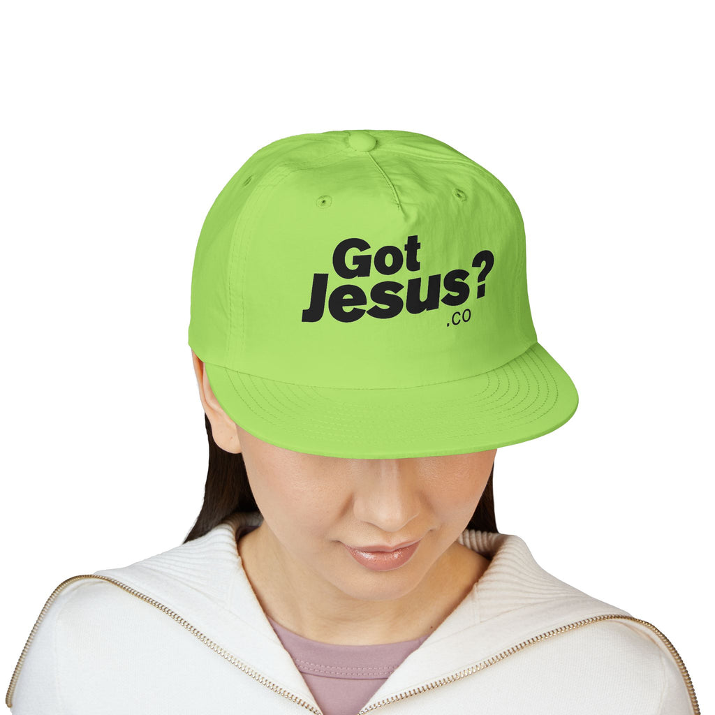 Got Jesus? Surf Cap | Faith-Based Beach Hat, Summer Accessory, Christian Gift, Cool Headwear, Beachwear