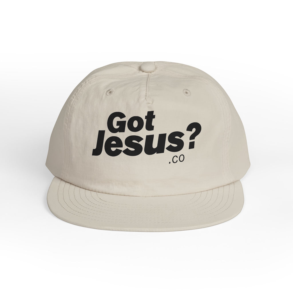 Got Jesus? Surf Cap | Faith-Based Beach Hat, Summer Accessory, Christian Gift, Cool Headwear, Beachwear