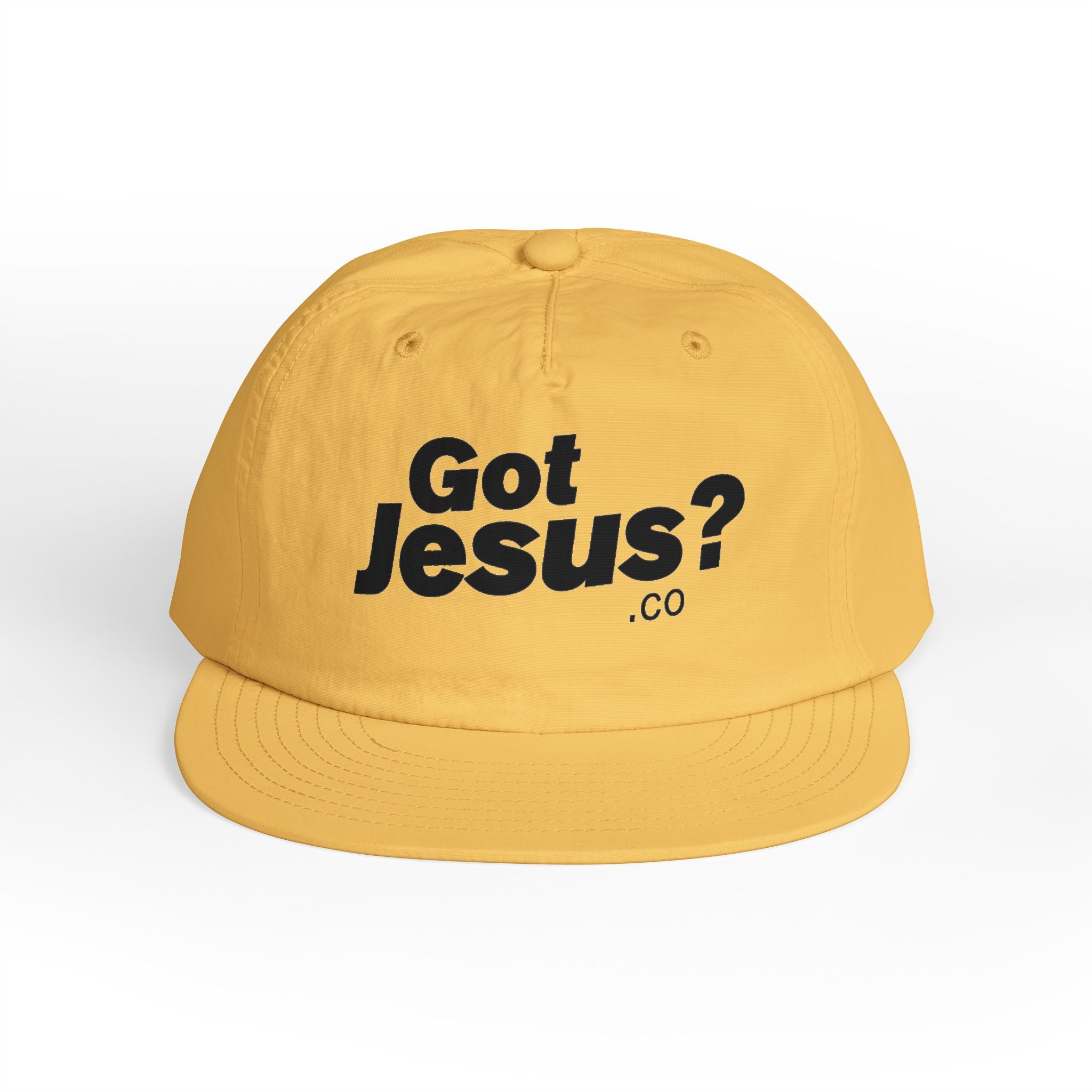 Got Jesus? Surf Cap | Faith-Based Beach Hat, Summer Accessory, Christian Gift, Cool Headwear, Beachwear