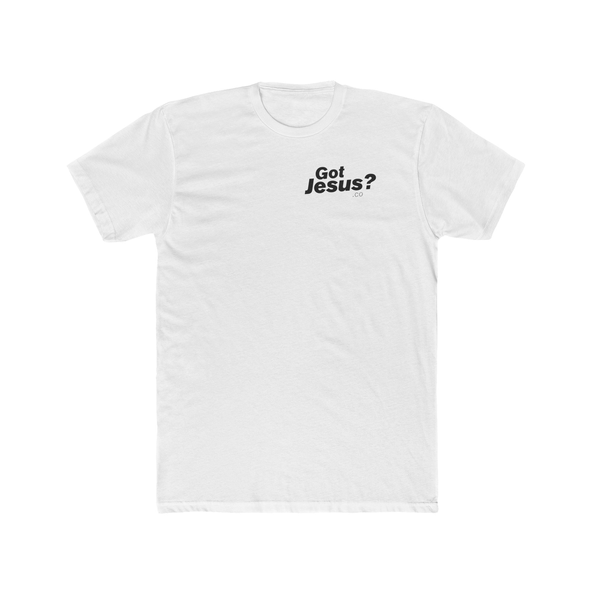 Got Jesus? Unisex Cotton Crew Tee, Faith Shirt, Christian Apparel, Gift for Believers, Casual Wear, Religious T-Shirt