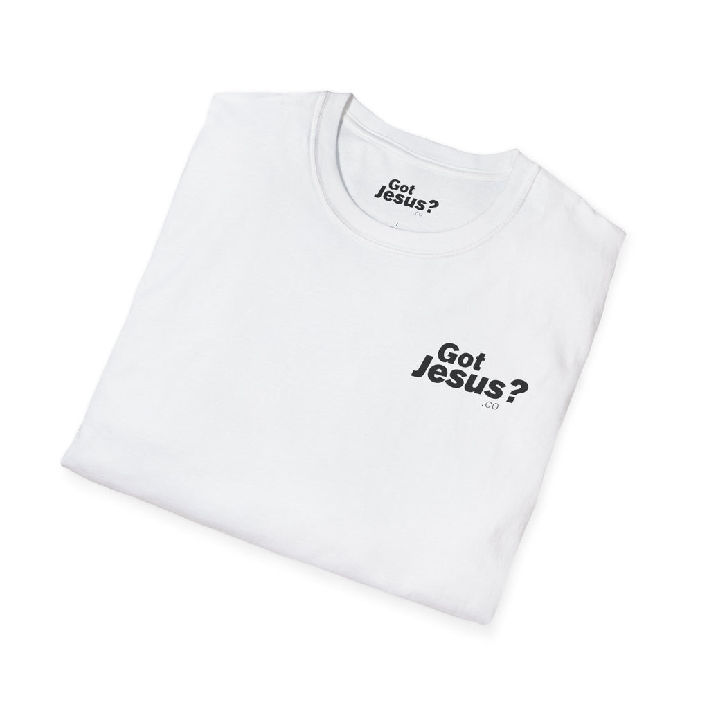 Christian T-Shirt — "Got Jesus?" Front & "Love Like Jesus Loved" Back Scripture Tee