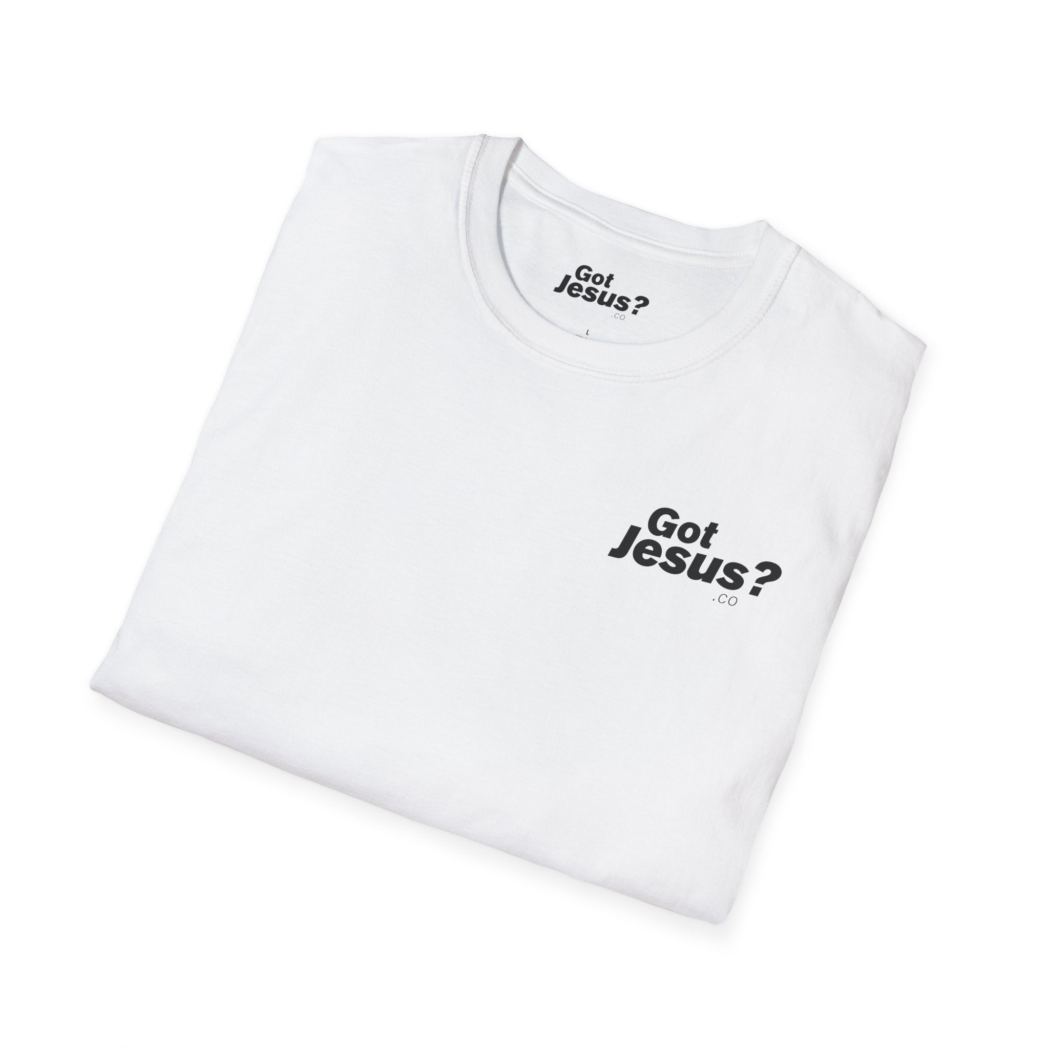 Christian T-Shirt — "Got Jesus?" Front & "Love Like Jesus Loved" Back Scripture Tee