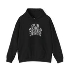 Our World Needs Jesus Hoodie — Christian Faith Pullover