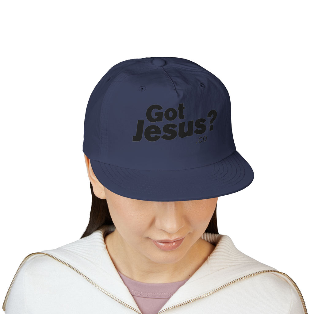 Got Jesus? Surf Cap | Faith-Based Beach Hat, Summer Accessory, Christian Gift, Cool Headwear, Beachwear