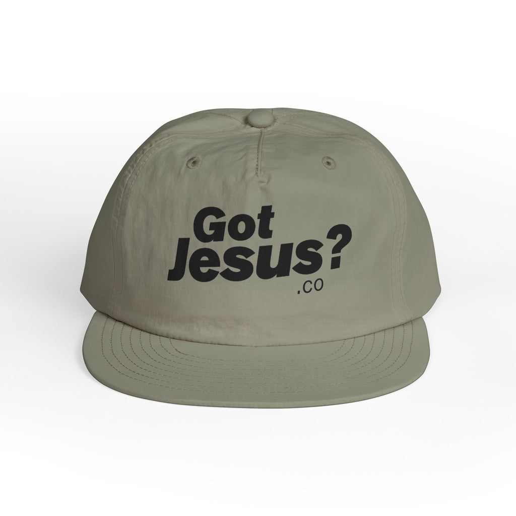 Got Jesus? Surf Cap | Faith-Based Beach Hat, Summer Accessory, Christian Gift, Cool Headwear, Beachwear