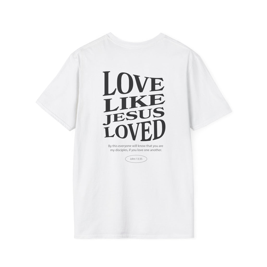 Christian T-Shirt — "Got Jesus?" Front & "Love Like Jesus Loved" Back Scripture Tee
