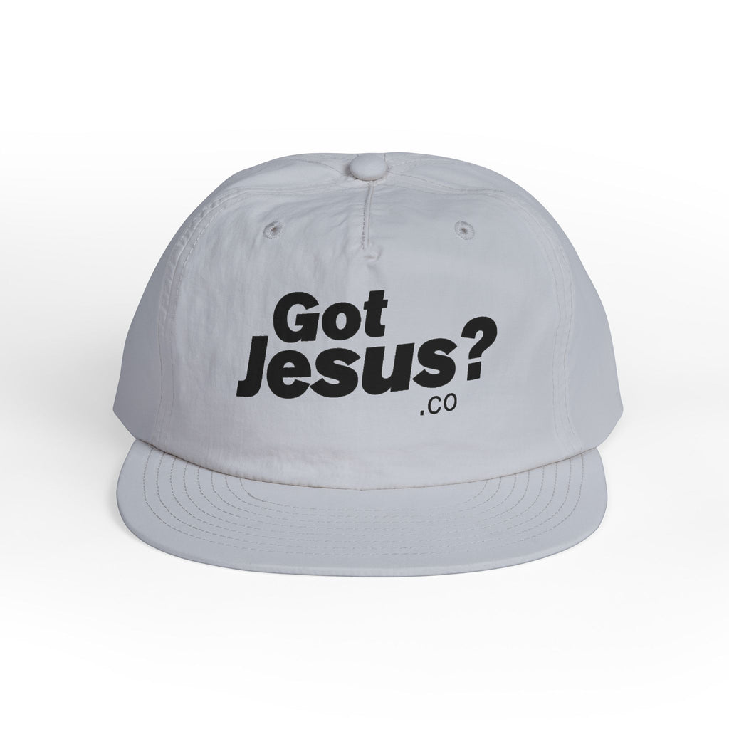 Got Jesus? Surf Cap | Faith-Based Beach Hat, Summer Accessory, Christian Gift, Cool Headwear, Beachwear