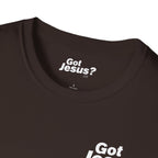 Jesus died for me, now I live for Him — 2 Corinthians 5:15 - Unisex Softstyle T-Shirt - Got Jesus?