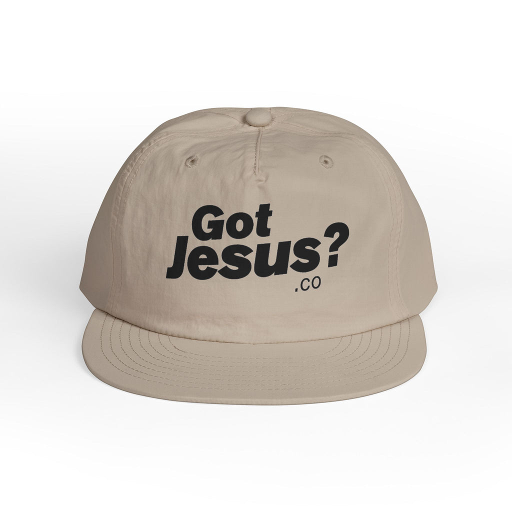 Got Jesus? Surf Cap | Faith-Based Beach Hat, Summer Accessory, Christian Gift, Cool Headwear, Beachwear