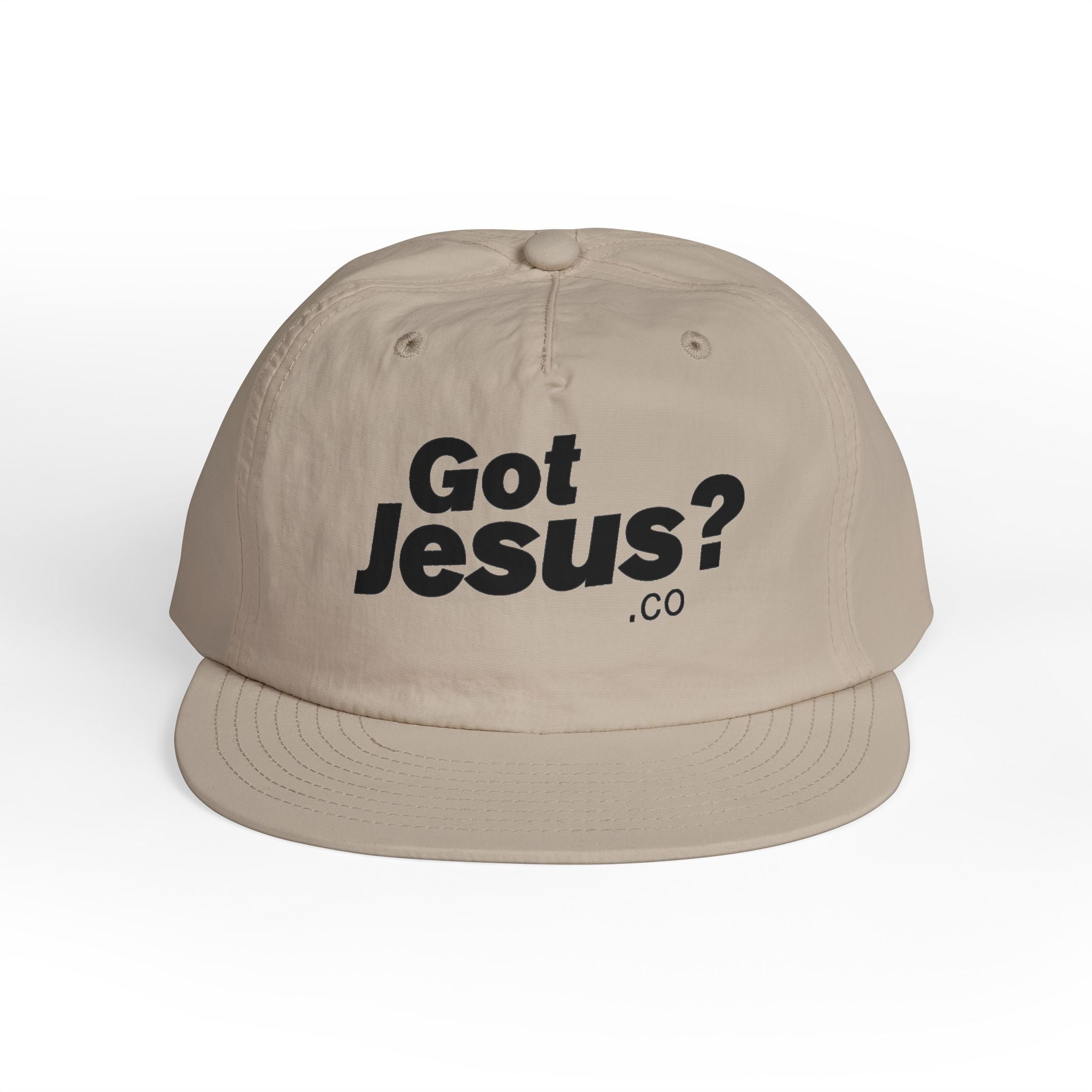 Got Jesus? Surf Cap | Faith-Based Beach Hat, Summer Accessory, Christian Gift, Cool Headwear, Beachwear