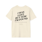 I was lost, but now I’m found — Luke 19:10 - Unisex Softstyle T-Shirt - Got Jesus?
