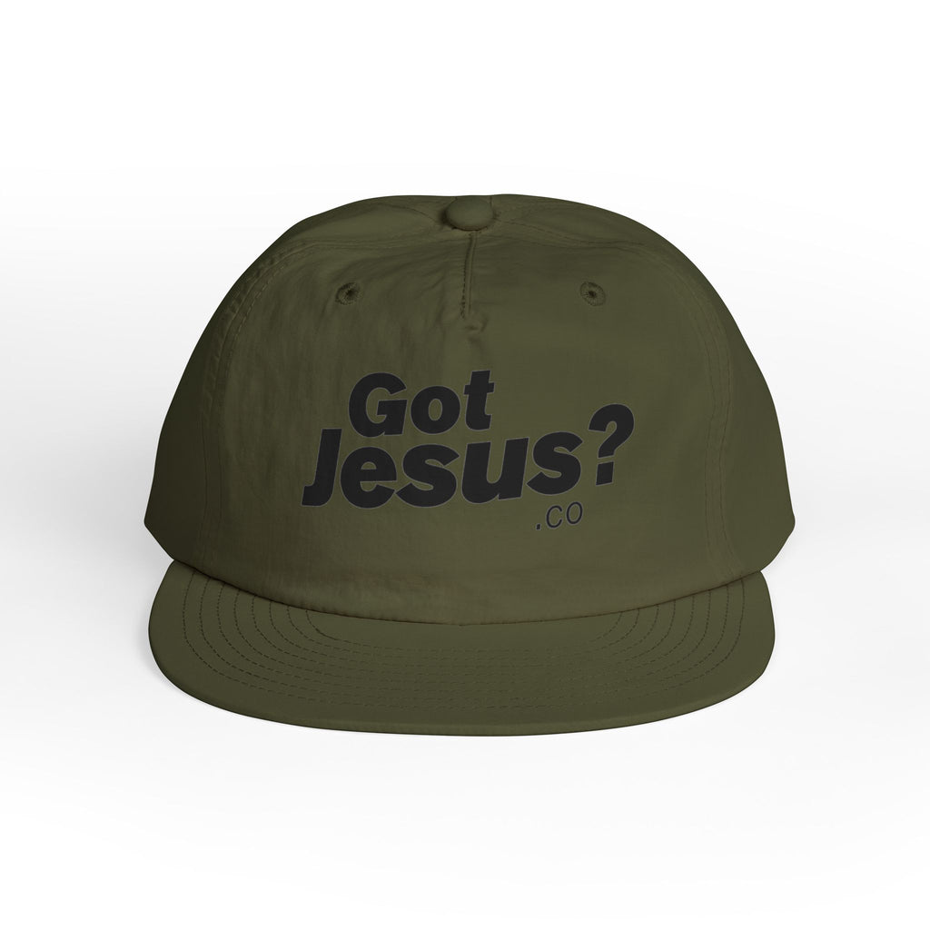 Got Jesus? Surf Cap | Faith-Based Beach Hat, Summer Accessory, Christian Gift, Cool Headwear, Beachwear