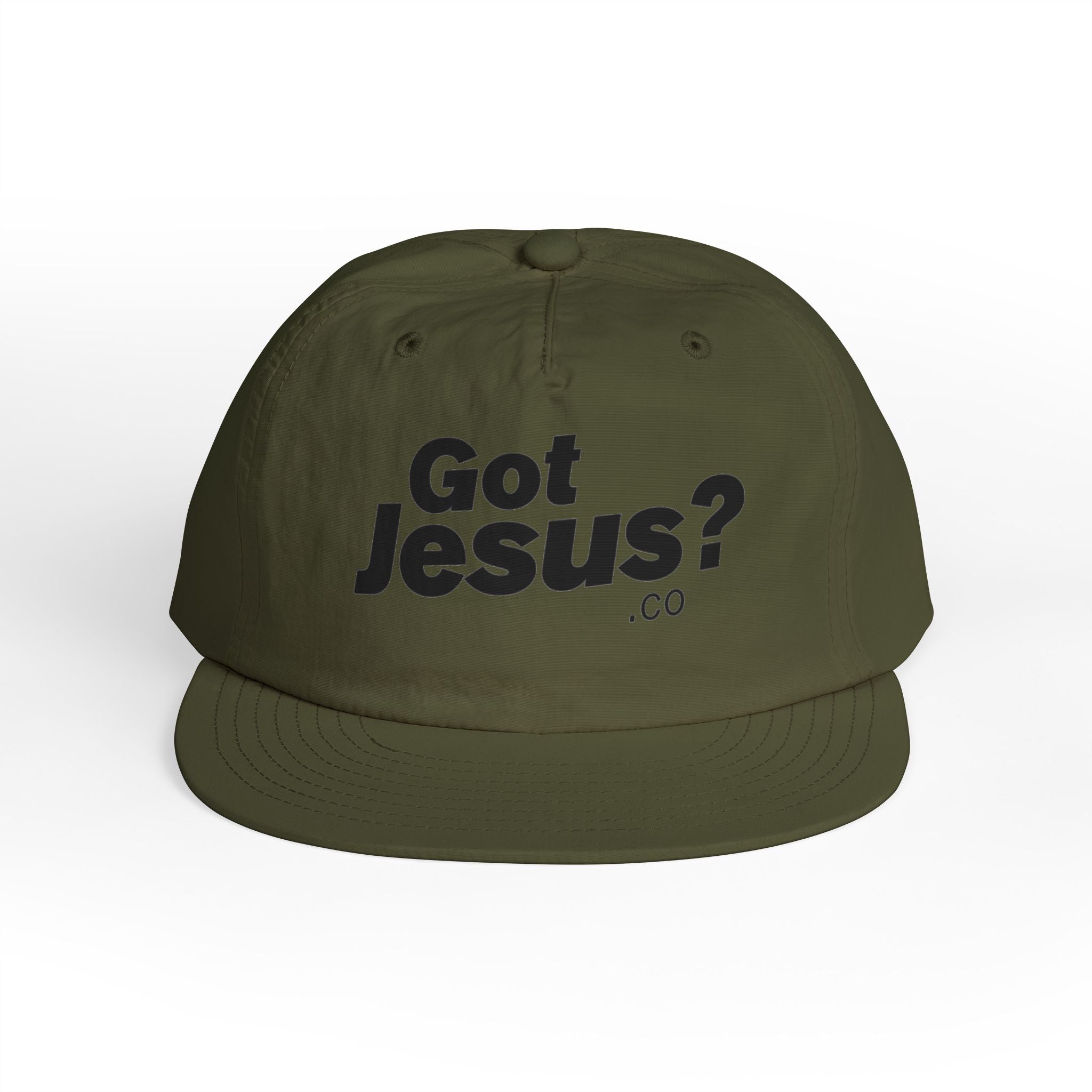 Got Jesus? Surf Cap | Faith-Based Beach Hat, Summer Accessory, Christian Gift, Cool Headwear, Beachwear