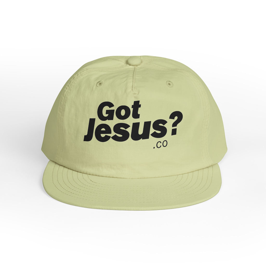 Got Jesus? Surf Cap | Faith-Based Beach Hat, Summer Accessory, Christian Gift, Cool Headwear, Beachwear