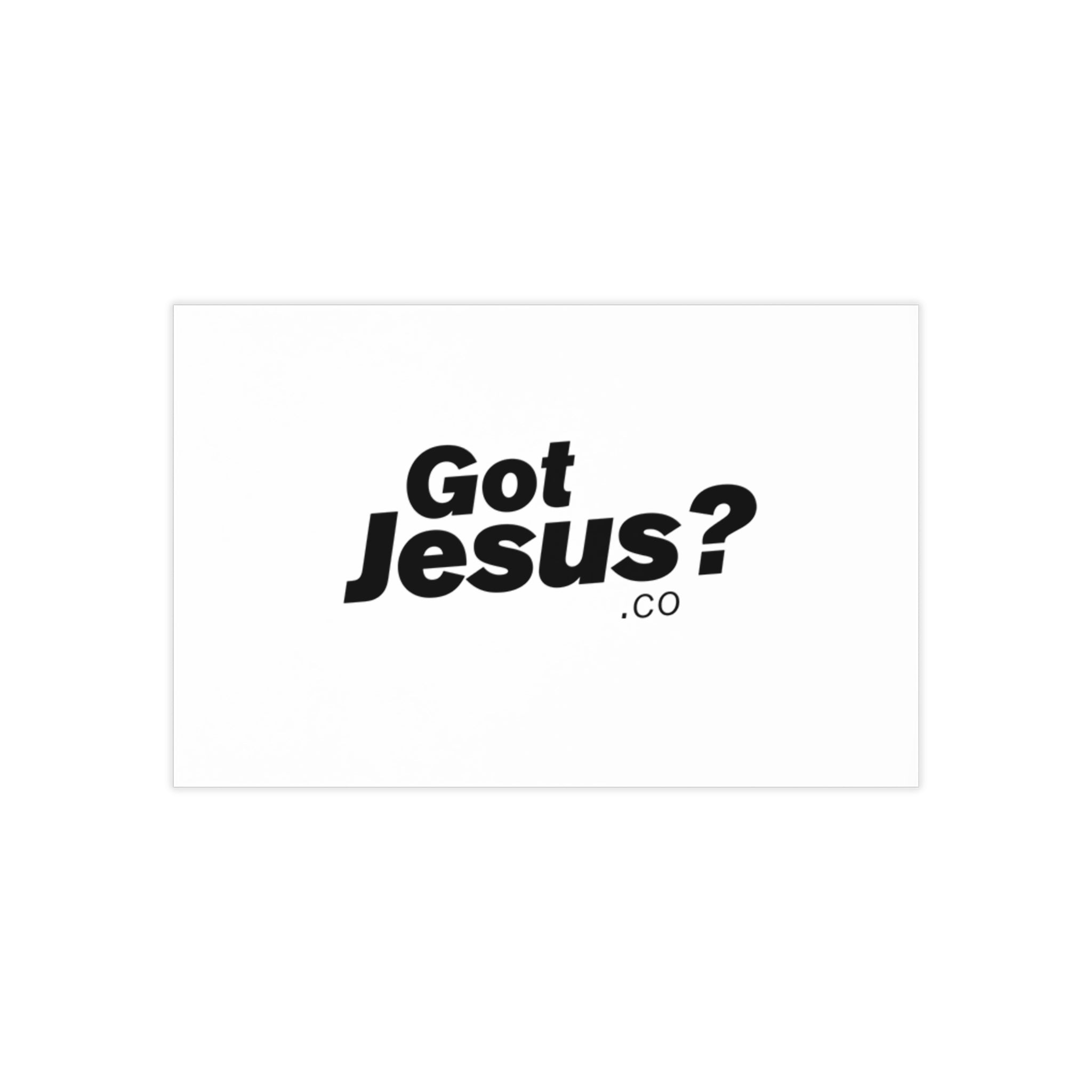 Gospel Tracks, Share Jesus on the Go with Got Jesus? Design - 100pcs, Custom Networking Cards, Church Event Supplies, Professional Business Branding, [...]