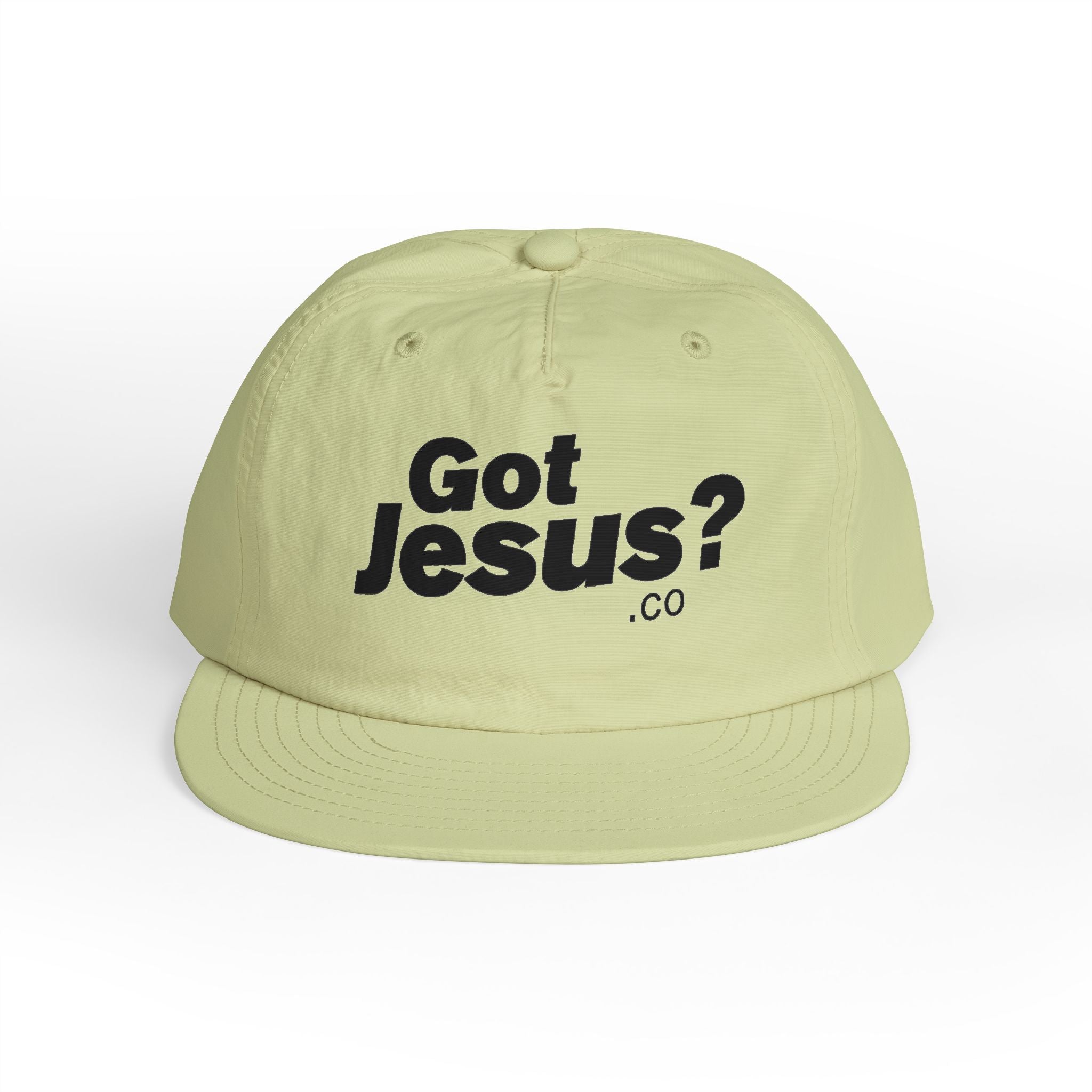 Got Jesus? Surf Cap | Faith-Based Beach Hat, Summer Accessory, Christian Gift, Cool Headwear, Beachwear