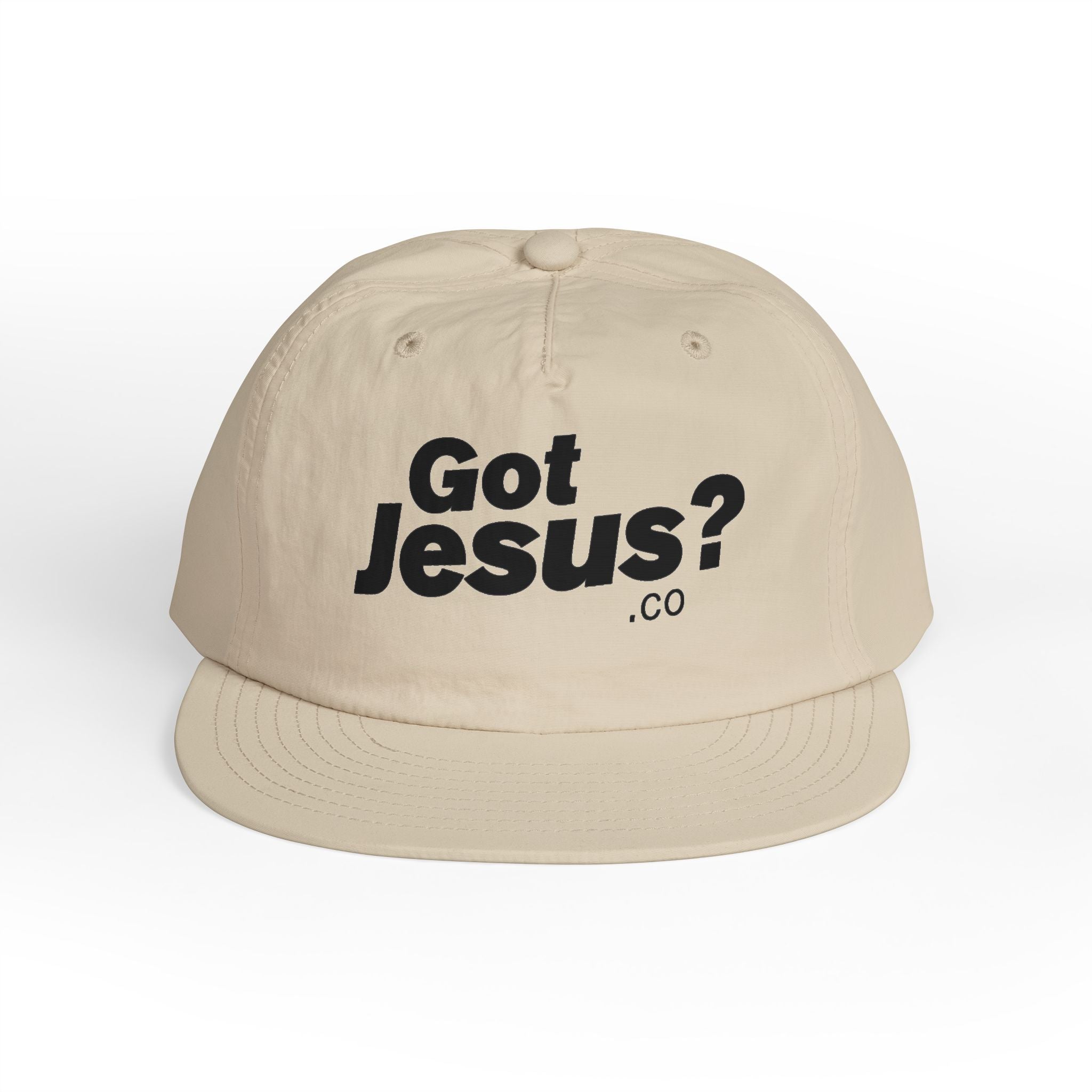 Got Jesus? Surf Cap | Faith-Based Beach Hat, Summer Accessory, Christian Gift, Cool Headwear, Beachwear