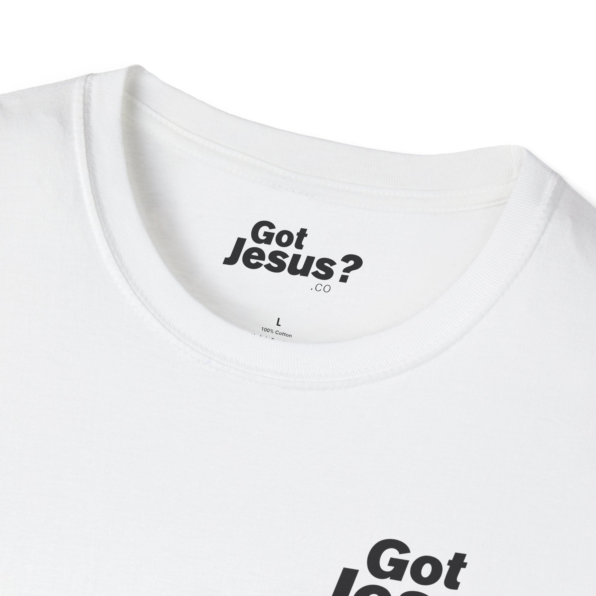 Jesus died for me, now I live for Him — 2 Corinthians 5:15 - Unisex Softstyle T-Shirt