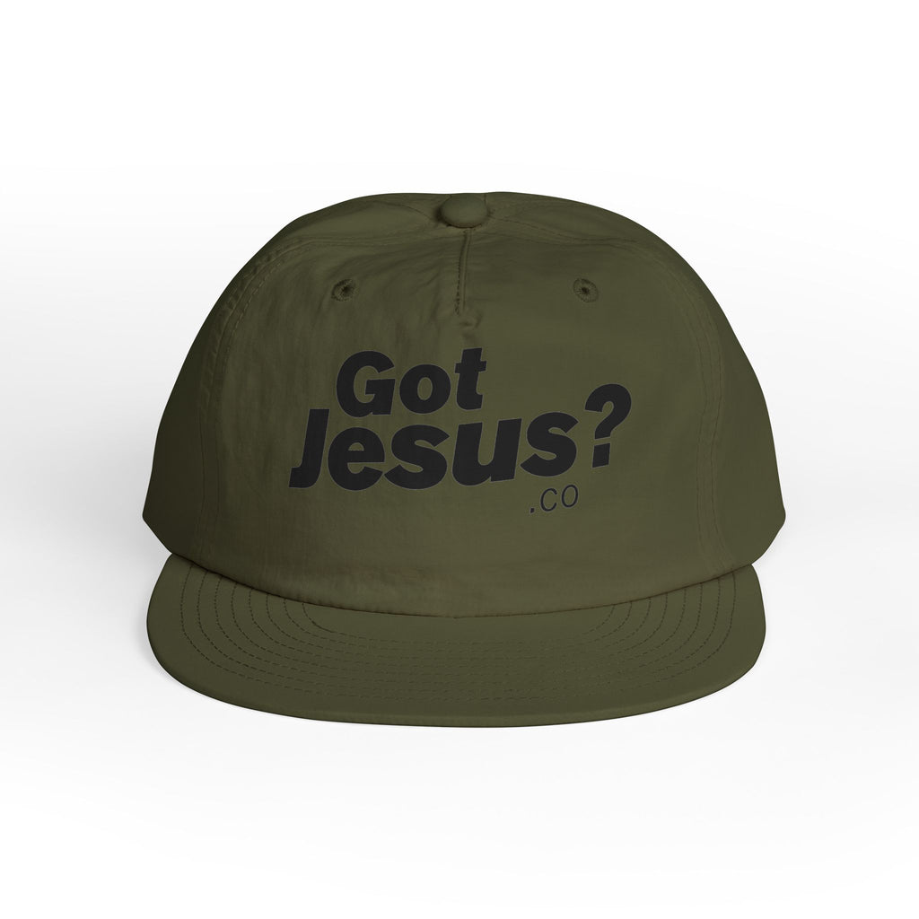 Got Jesus? Surf Cap | Faith-Based Beach Hat, Summer Accessory, Christian Gift, Cool Headwear, Beachwear