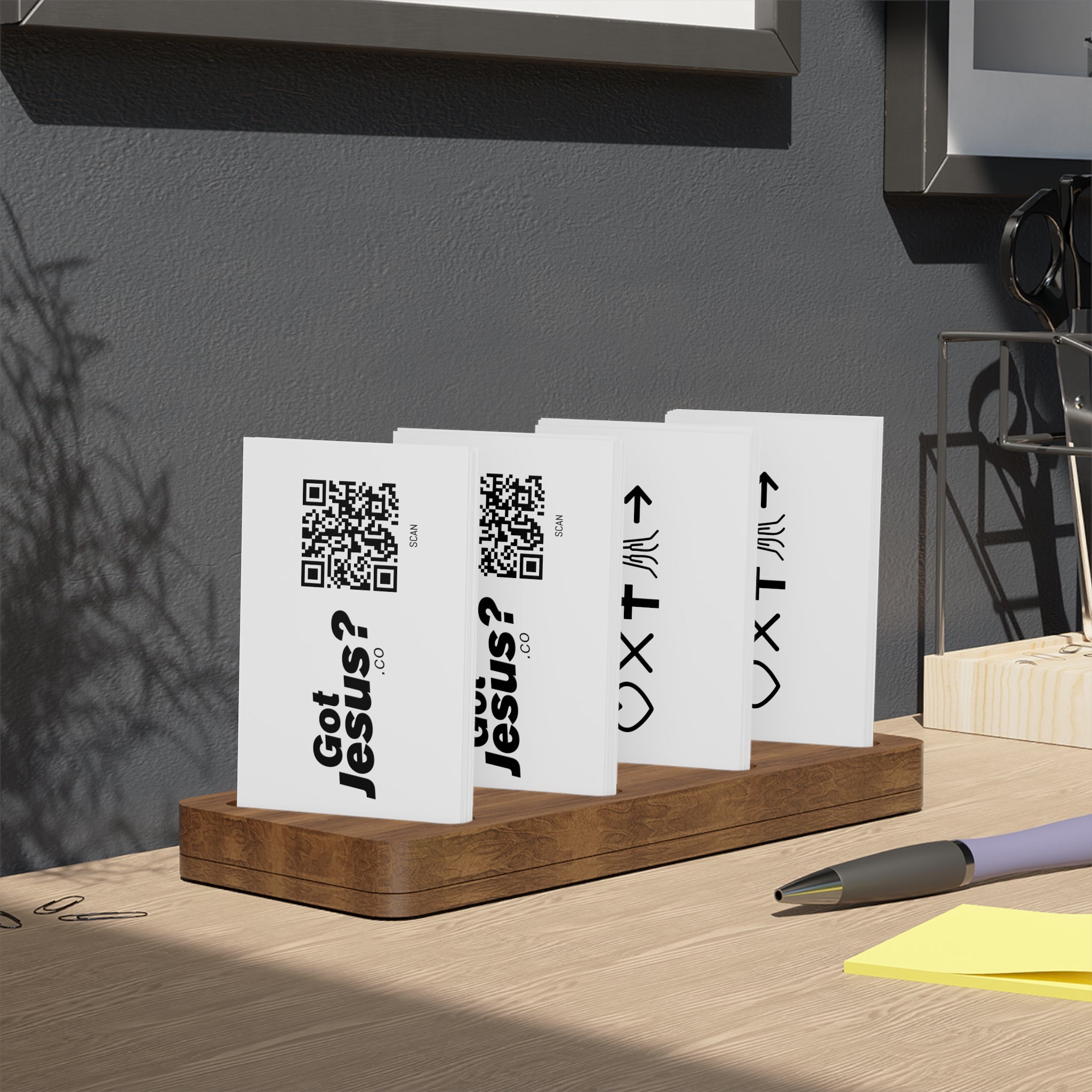 Gospel Tracks, Share Jesus on the Go with Got Jesus? Design - 100pcs, Custom Networking Cards, Church Event Supplies, Professional Business Branding, [...]