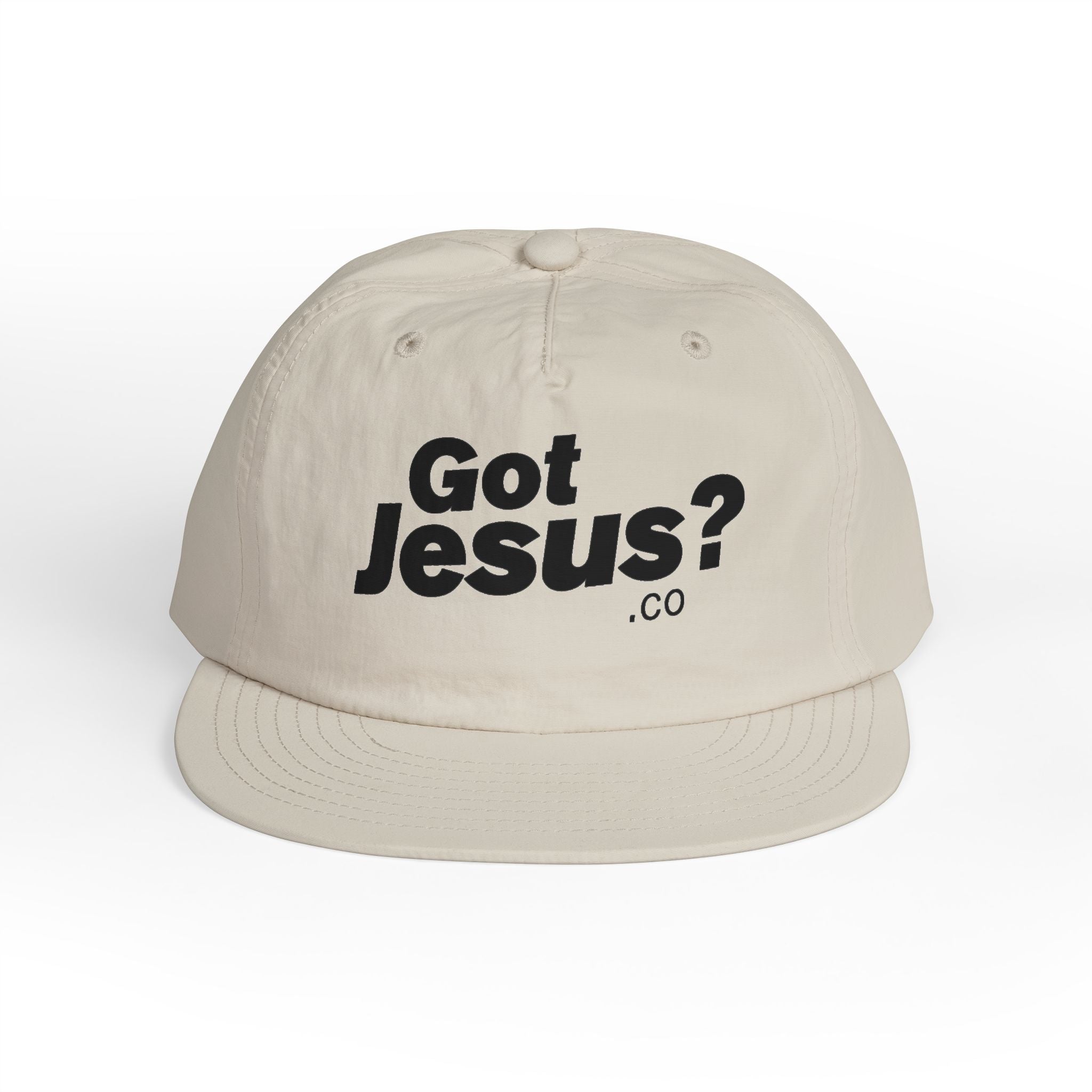 Got Jesus? Surf Cap | Faith-Based Beach Hat, Summer Accessory, Christian Gift, Cool Headwear, Beachwear